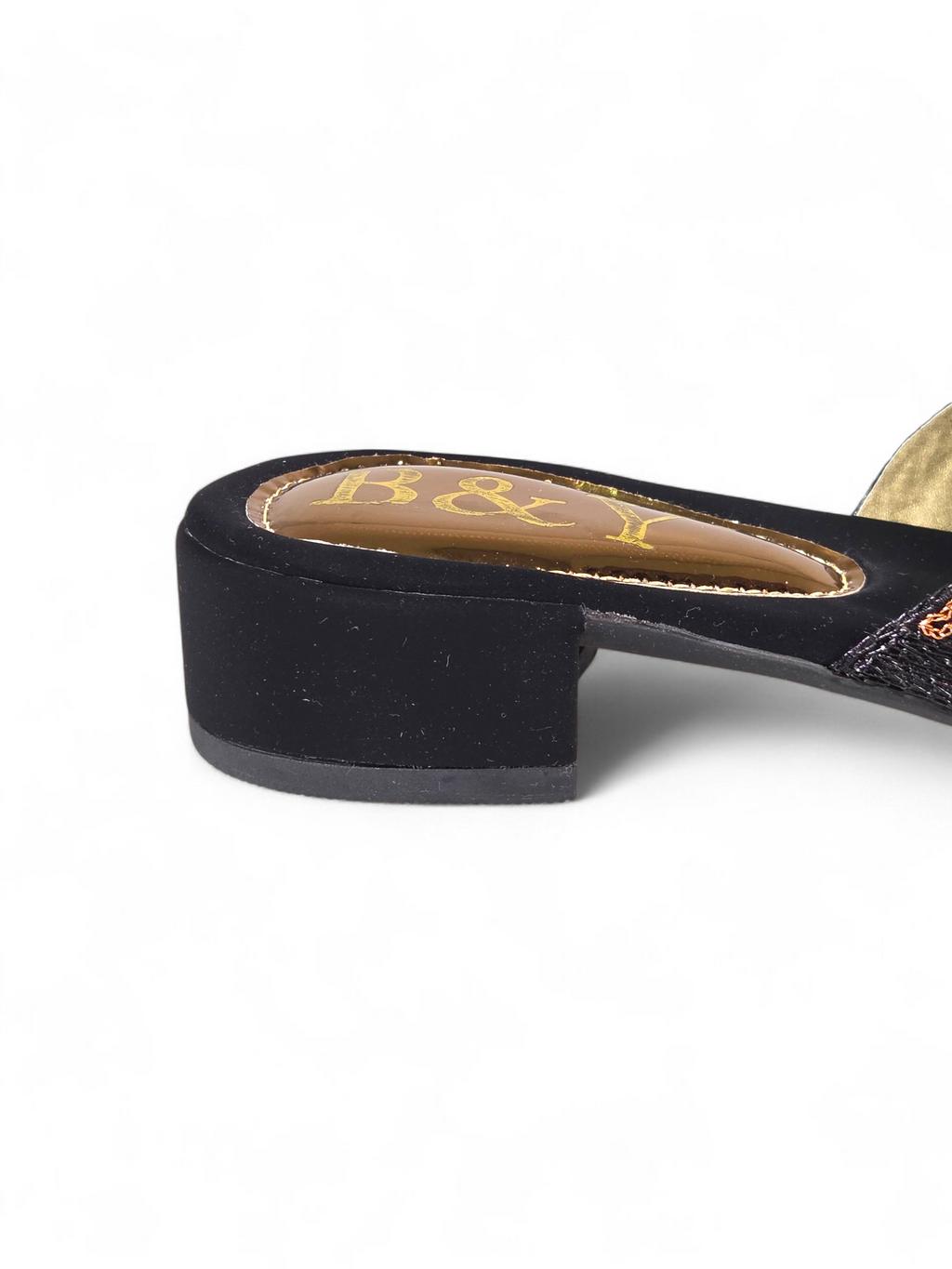 Tamanco 9371 Preto Salto Bloco