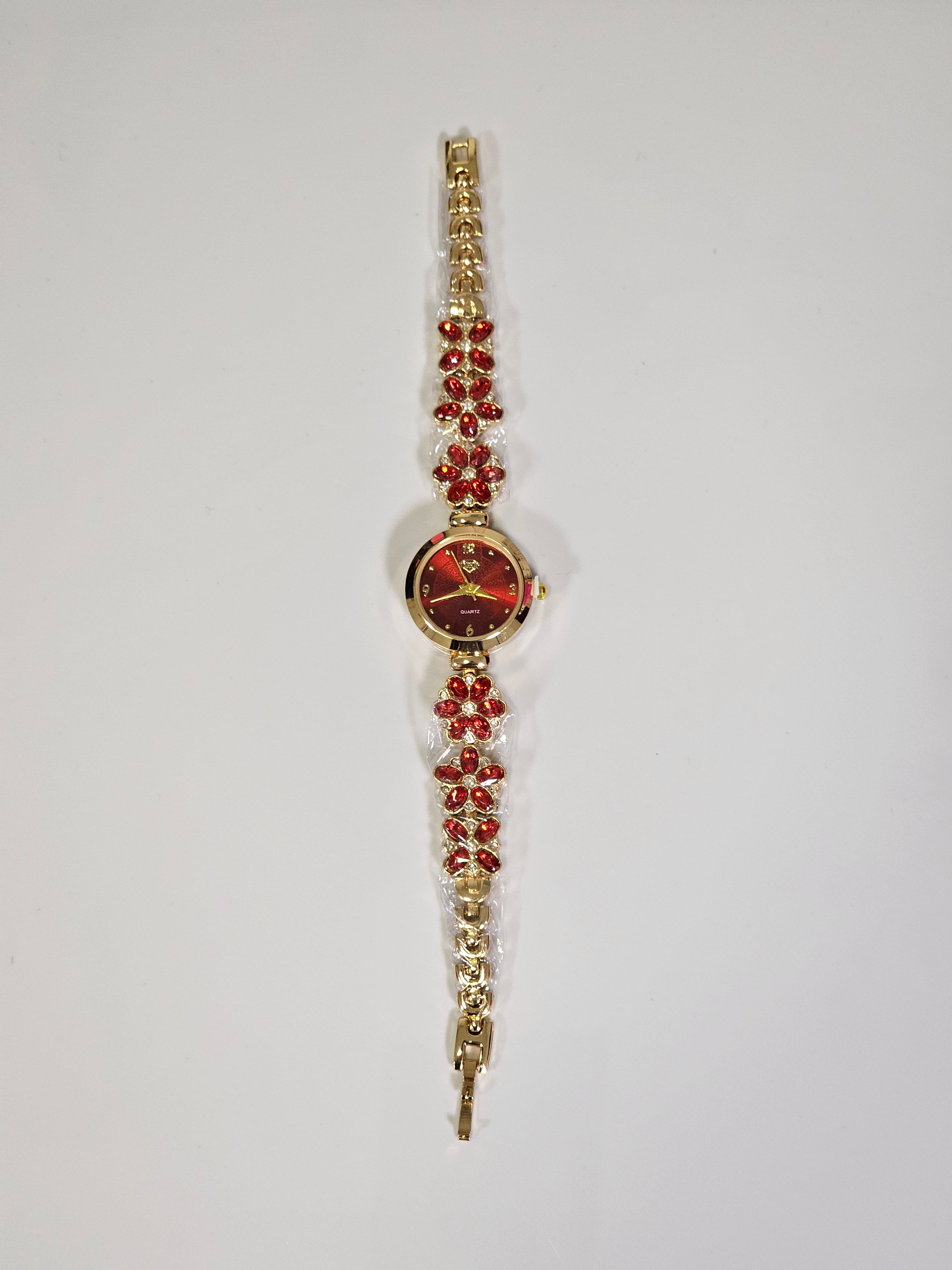 Relógio Prova d’Água com Pulseira Folheada 009