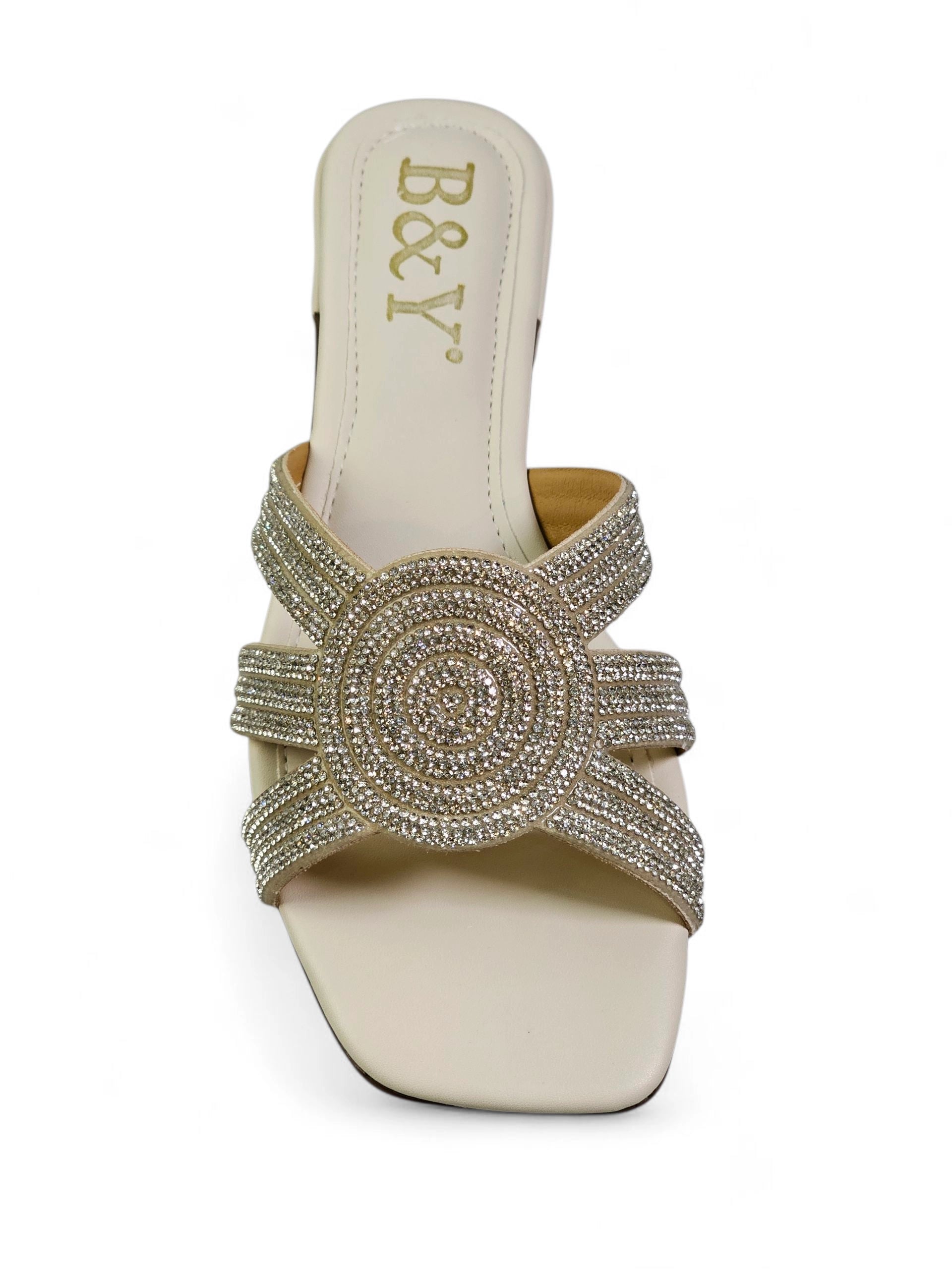 Tamanco 3004 Branco Salto Baixo