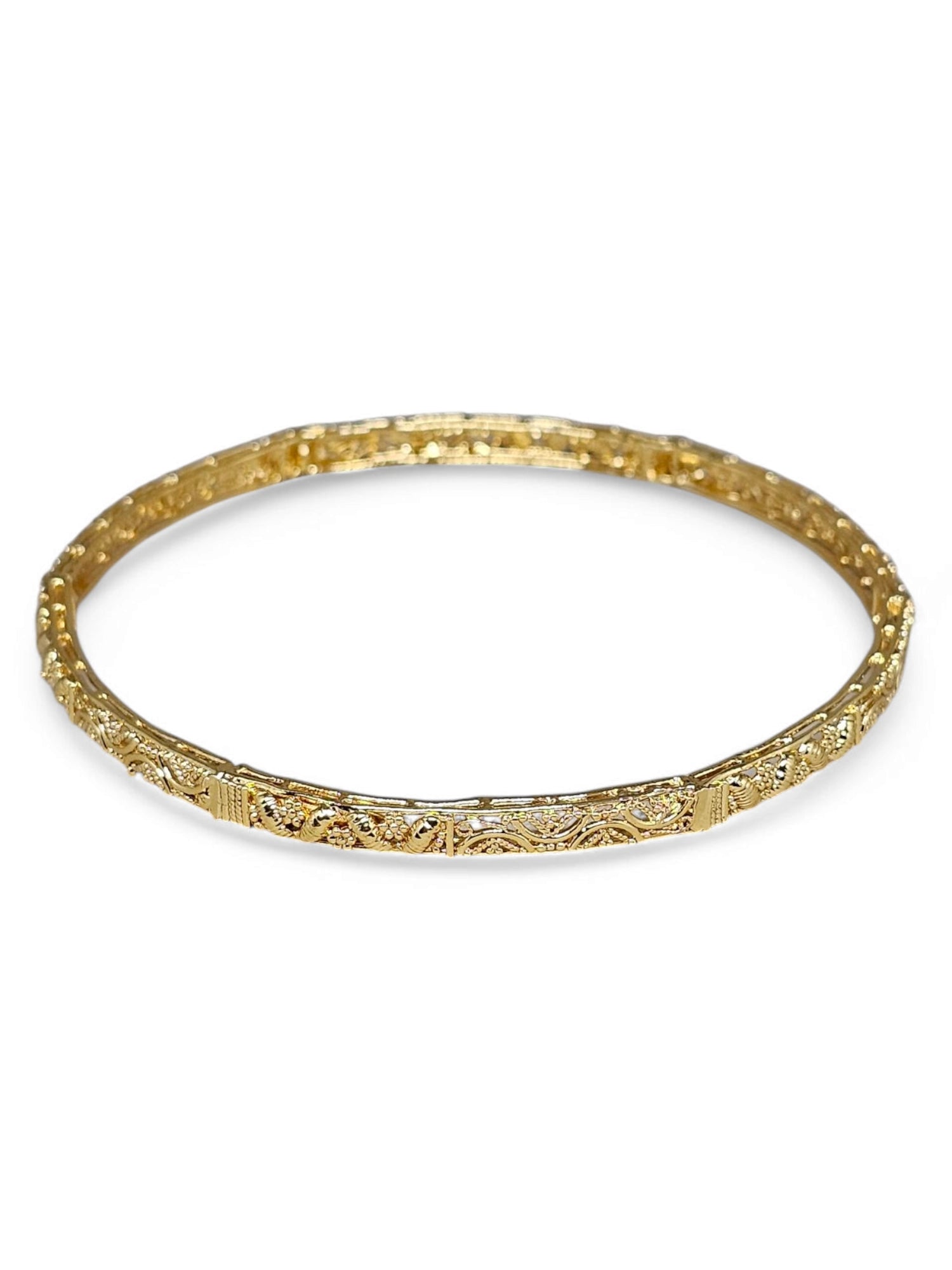 Pulseira Dourada 1005 Semi Joia