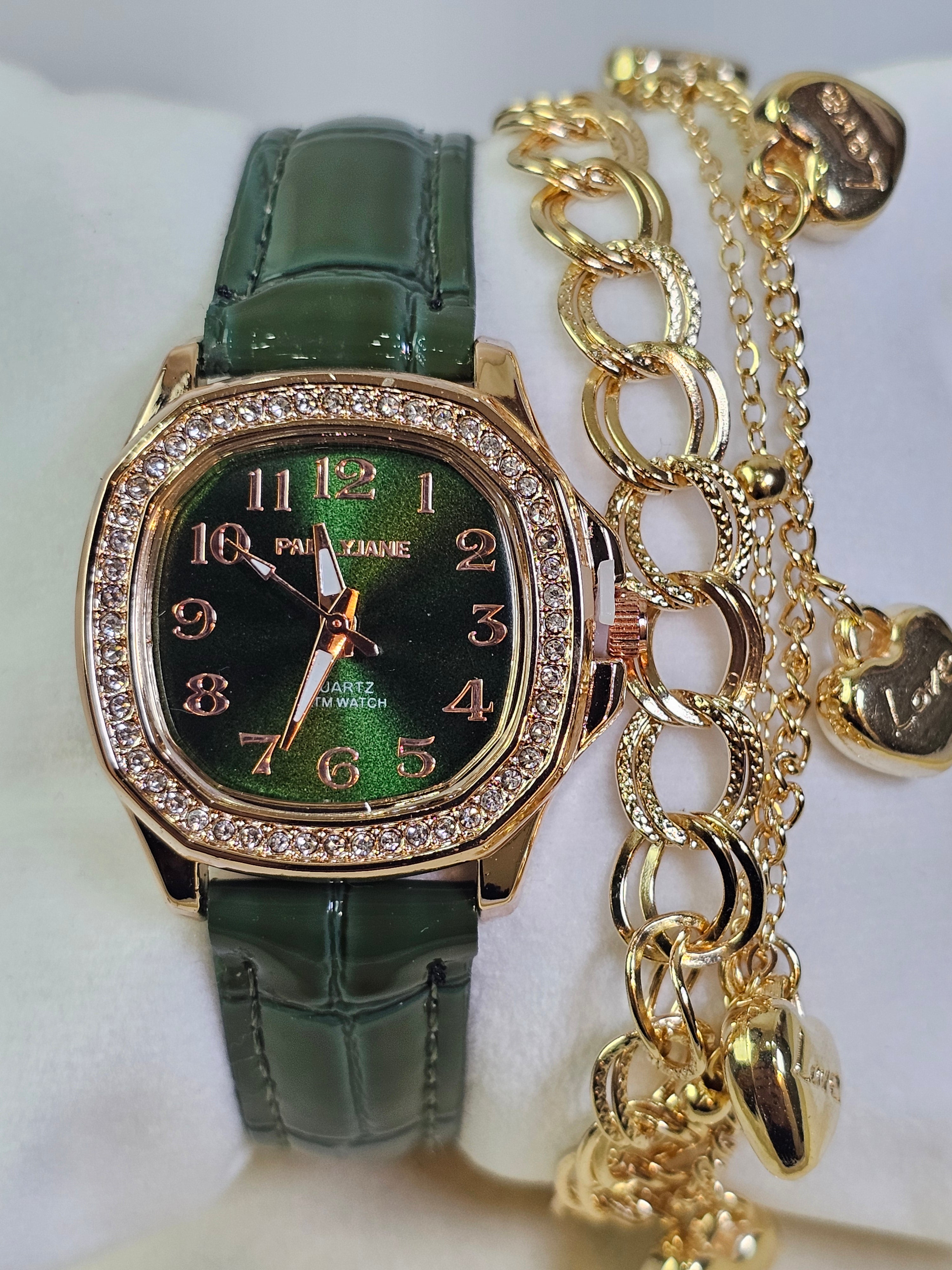 Relógio Prova d’Água com Pulseira Folheada 031