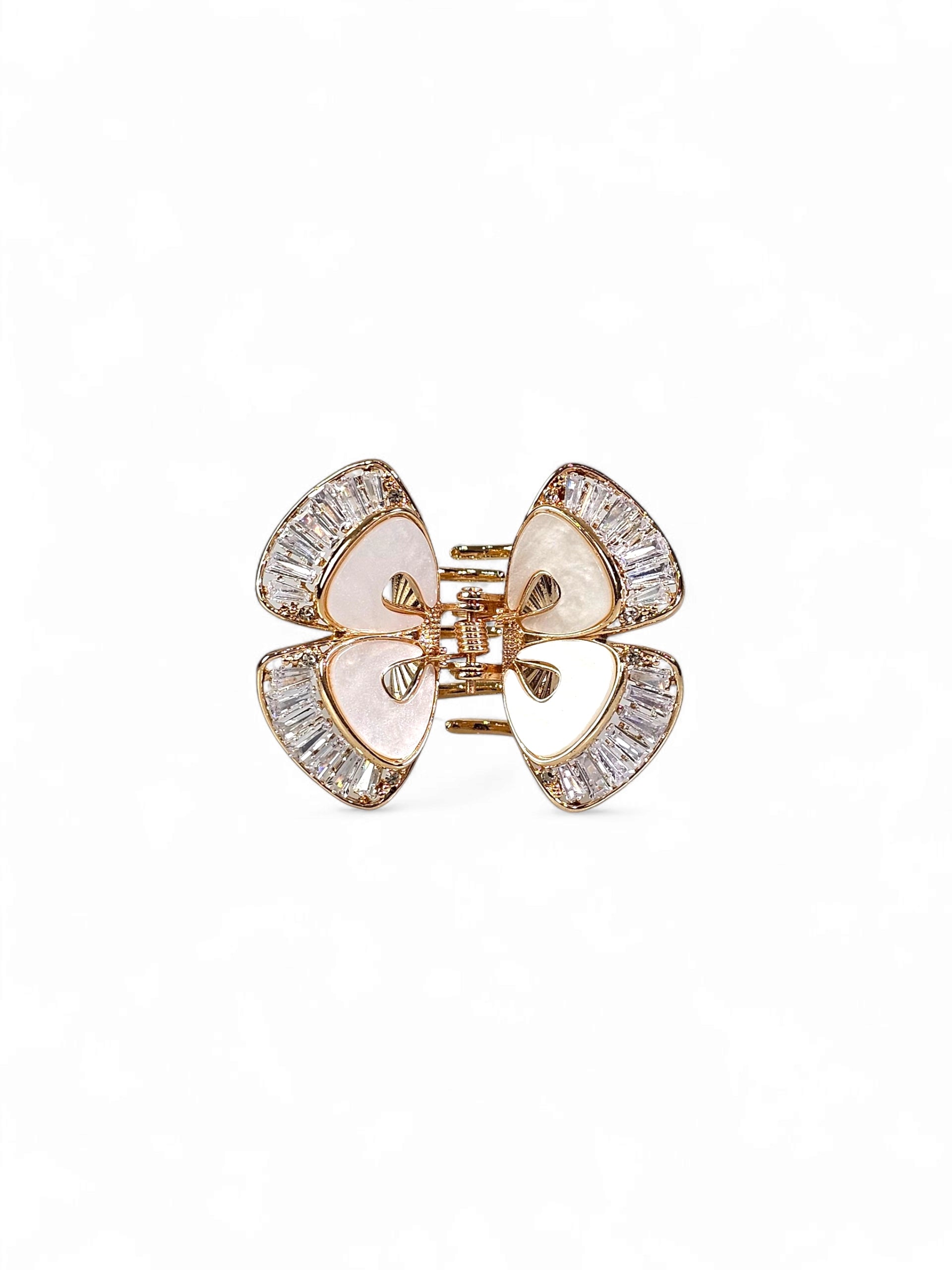 Prendedor de Cabelo Cristal Grande 020