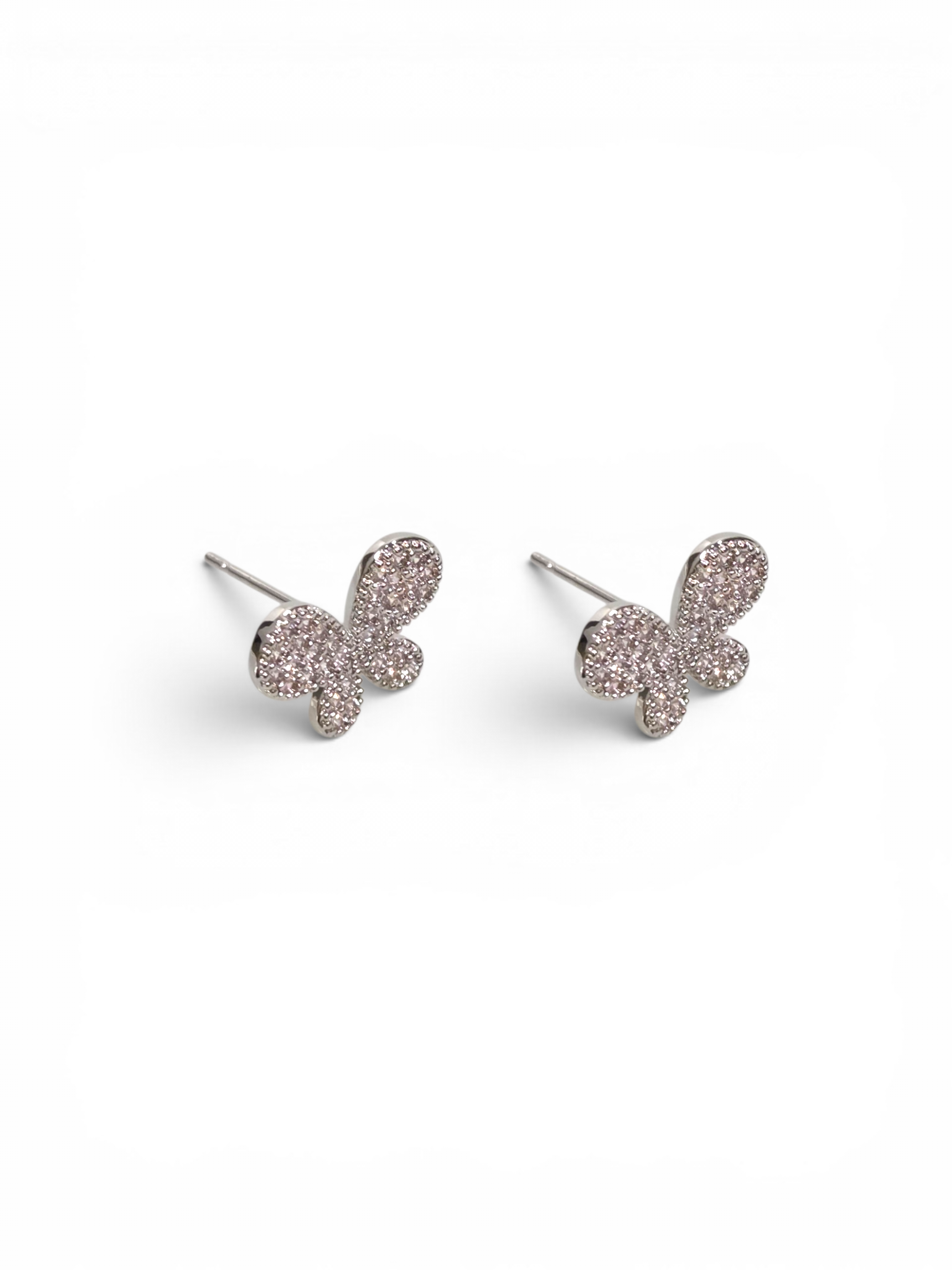 Brinco Cristal Zirconia Prata #2036