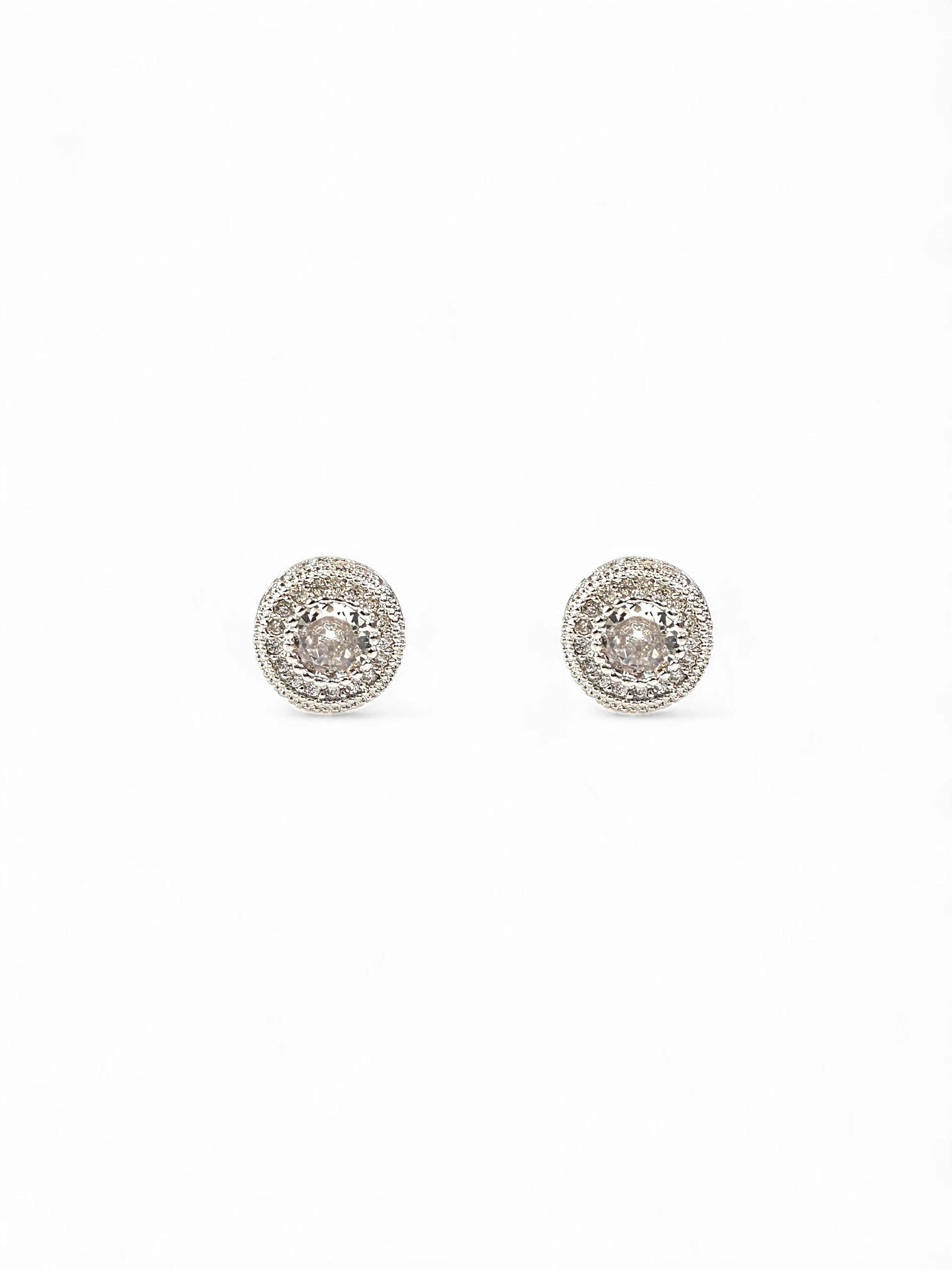 Brinco Zirconia Prata 010