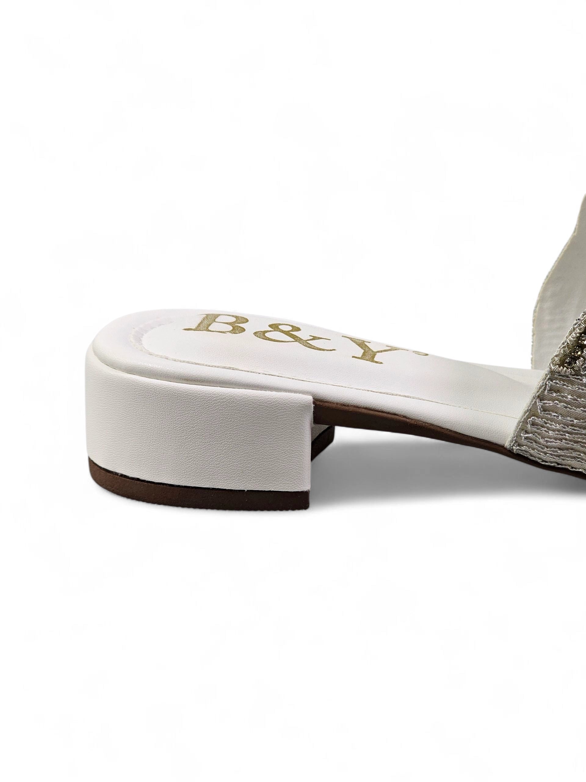 Tamanco 9430 Branco Salto Bloco