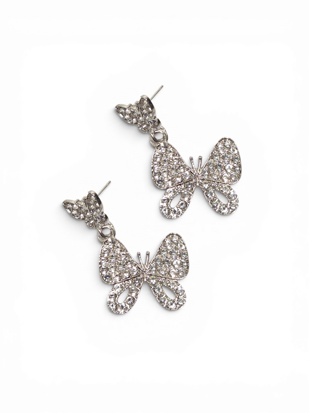 Brinco Cristal Zirconia Prata 2008