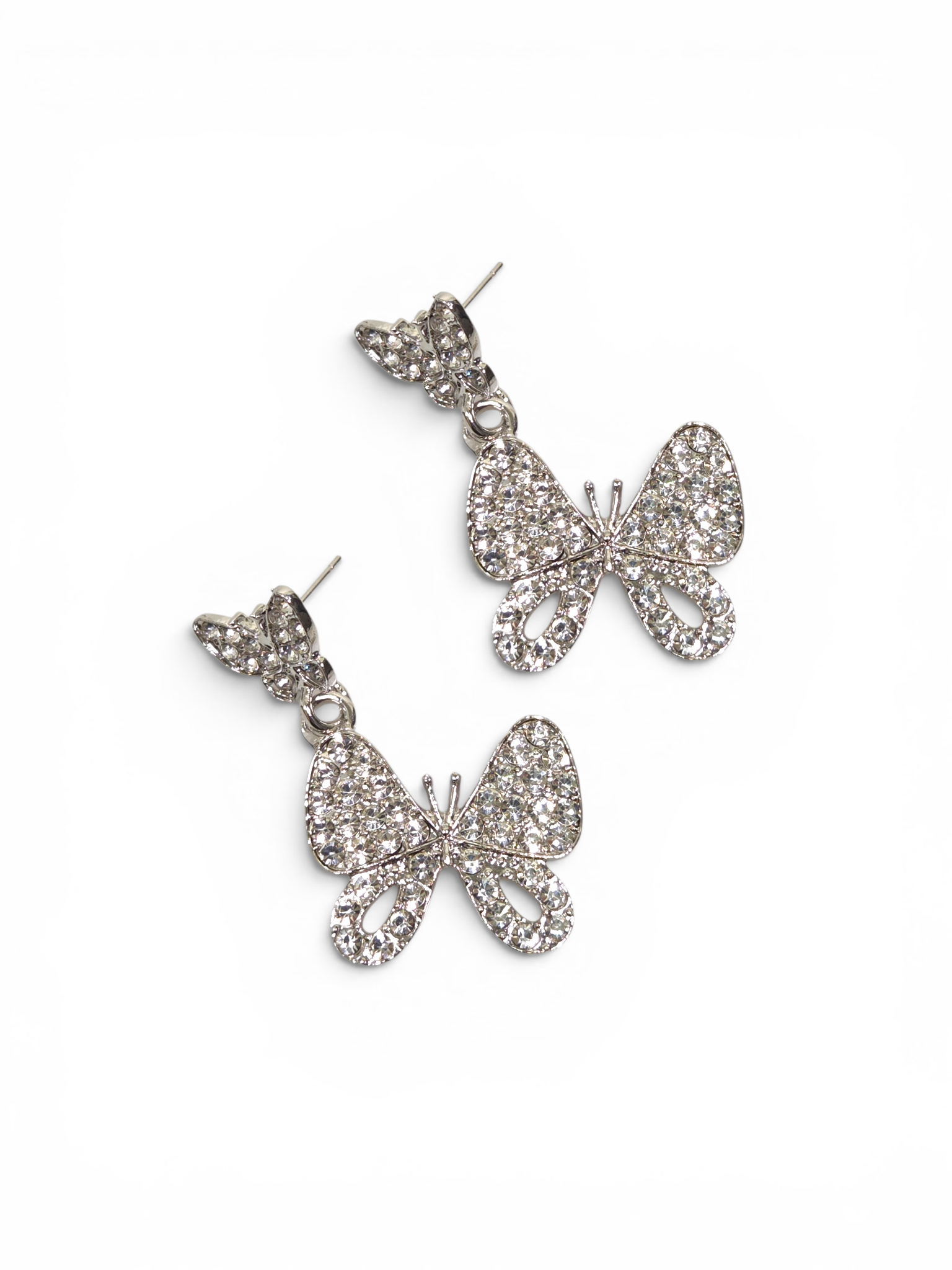 Brinco Cristal Zirconia Prata 2008