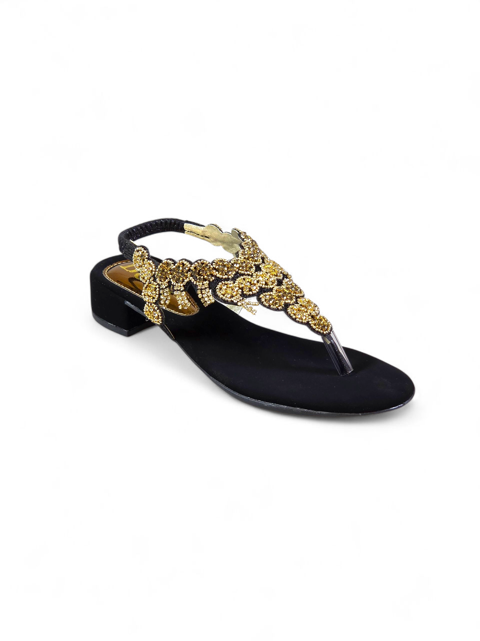 Sandália 4007 Preto Sem Salto