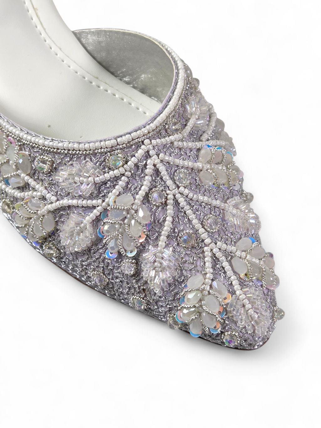 Mule 9837 Branco Salto Médio