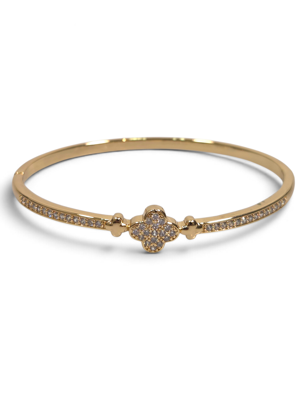 Pulseira Cristal Zirconia Dourado 2012