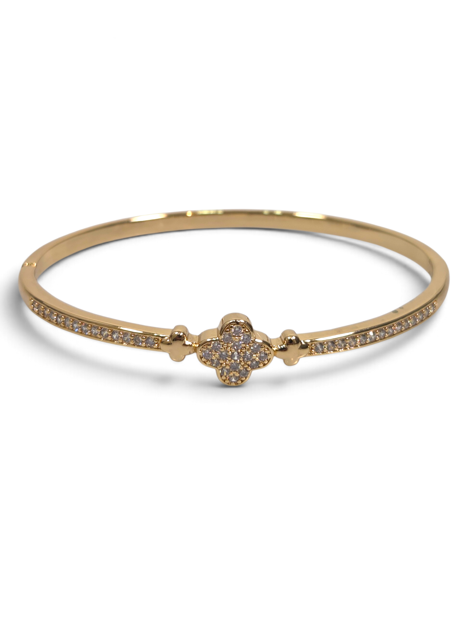 Pulseira Cristal Zirconia Dourado 2012