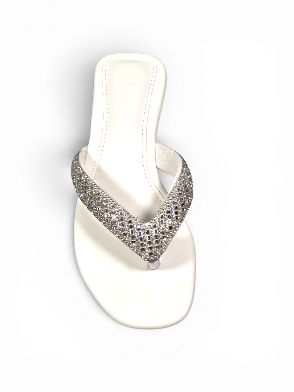 Chinelo 1222 Branco Sem Salto