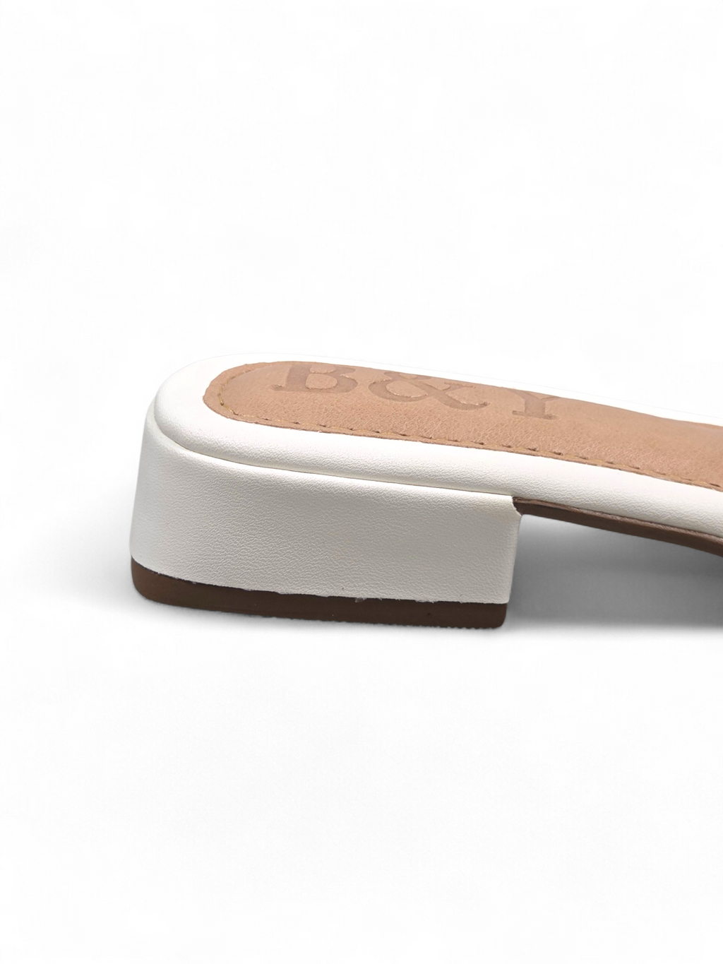 Chinelo 1222 Branco Salto Baixo (B)