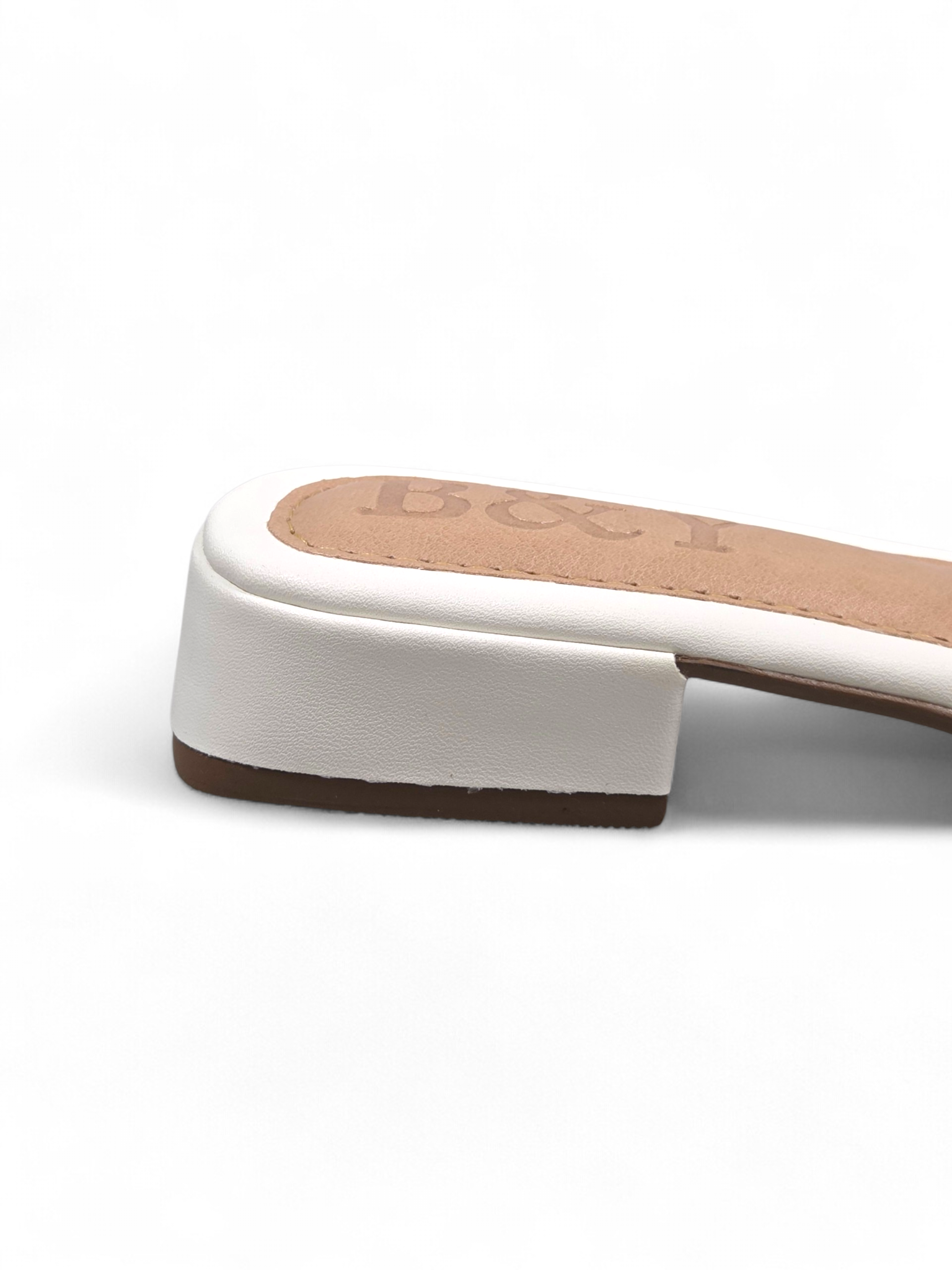 Chinelo 1222 Branco Salto Baixo (B)