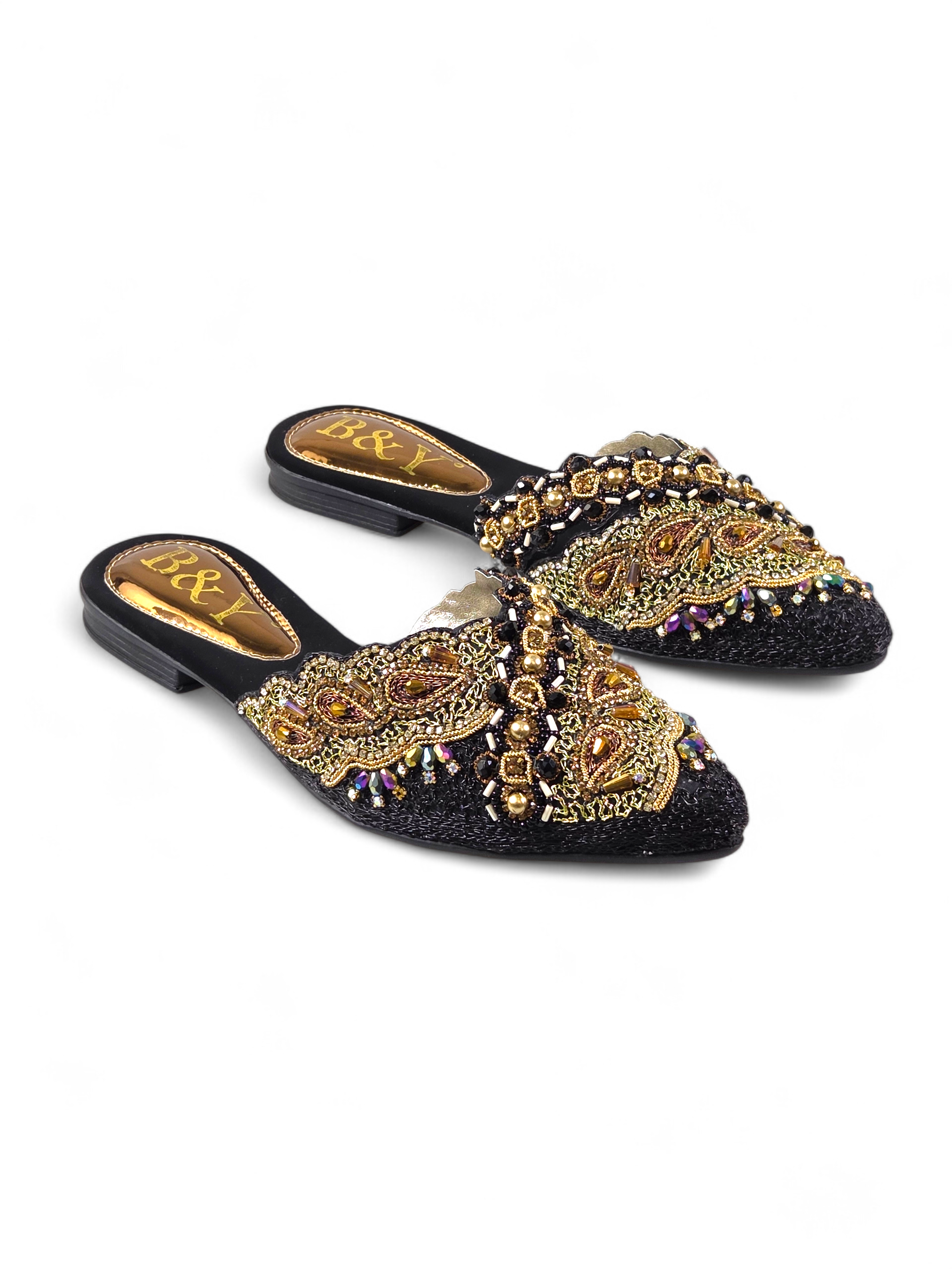 Mule 9497 Preto Sem Salto