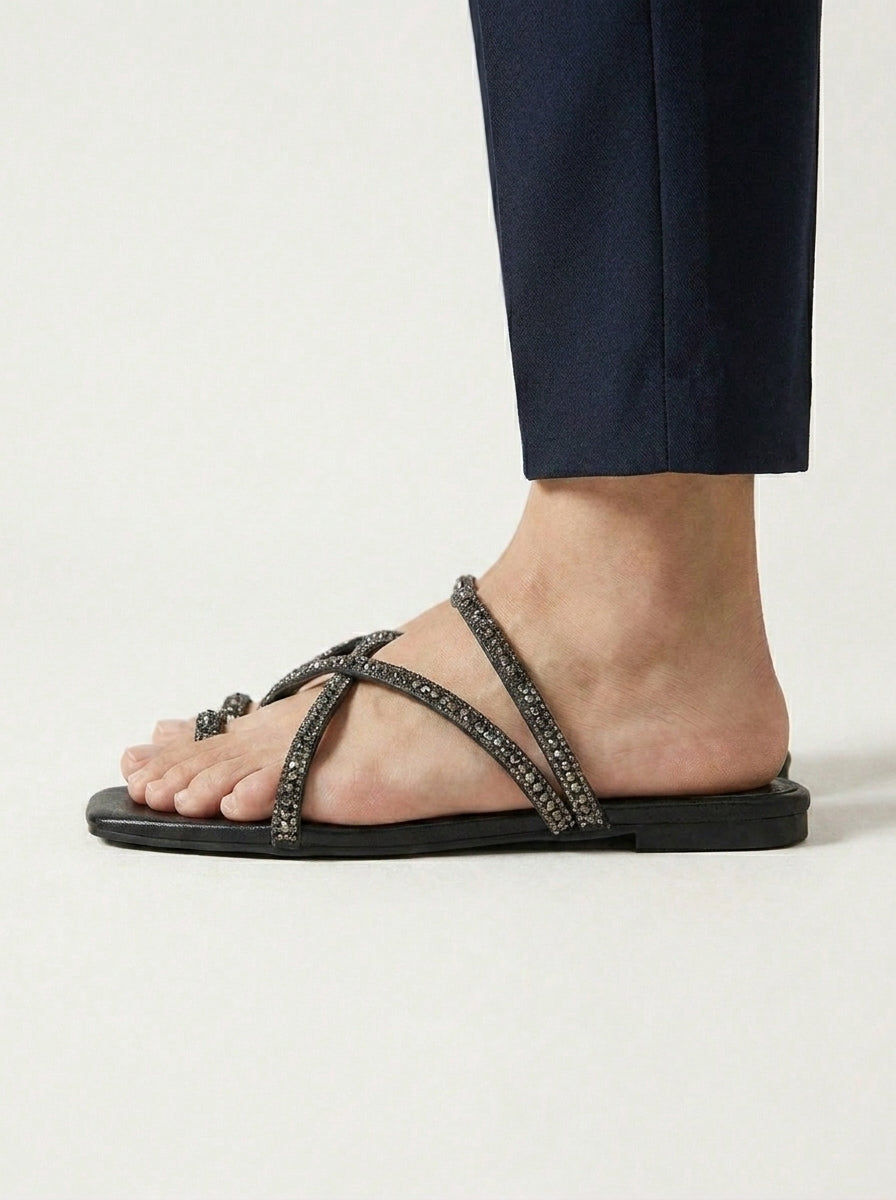 Chinelo 6101 Preto Sem Salto