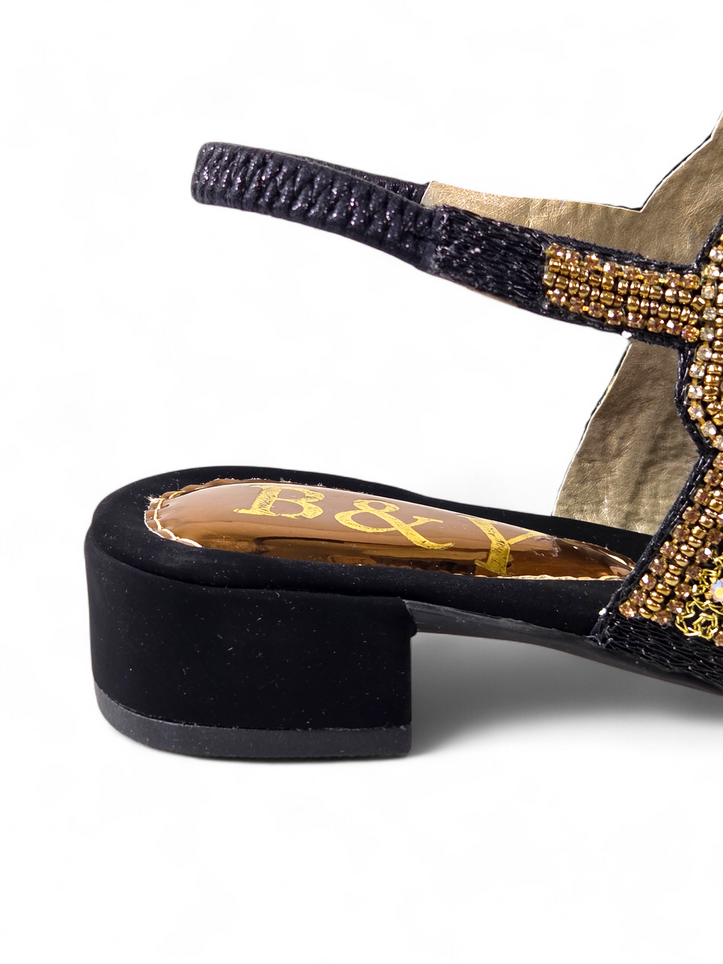 Sandália 9633 Preto Salto Bloco