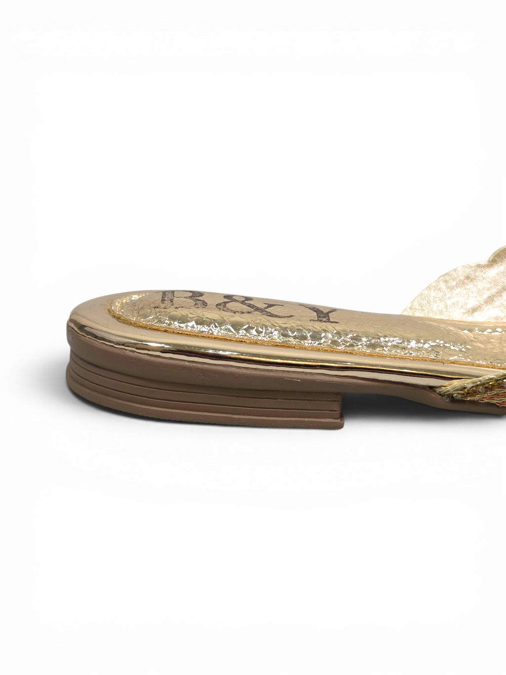 Mule 9518 Dourado Sem Salto