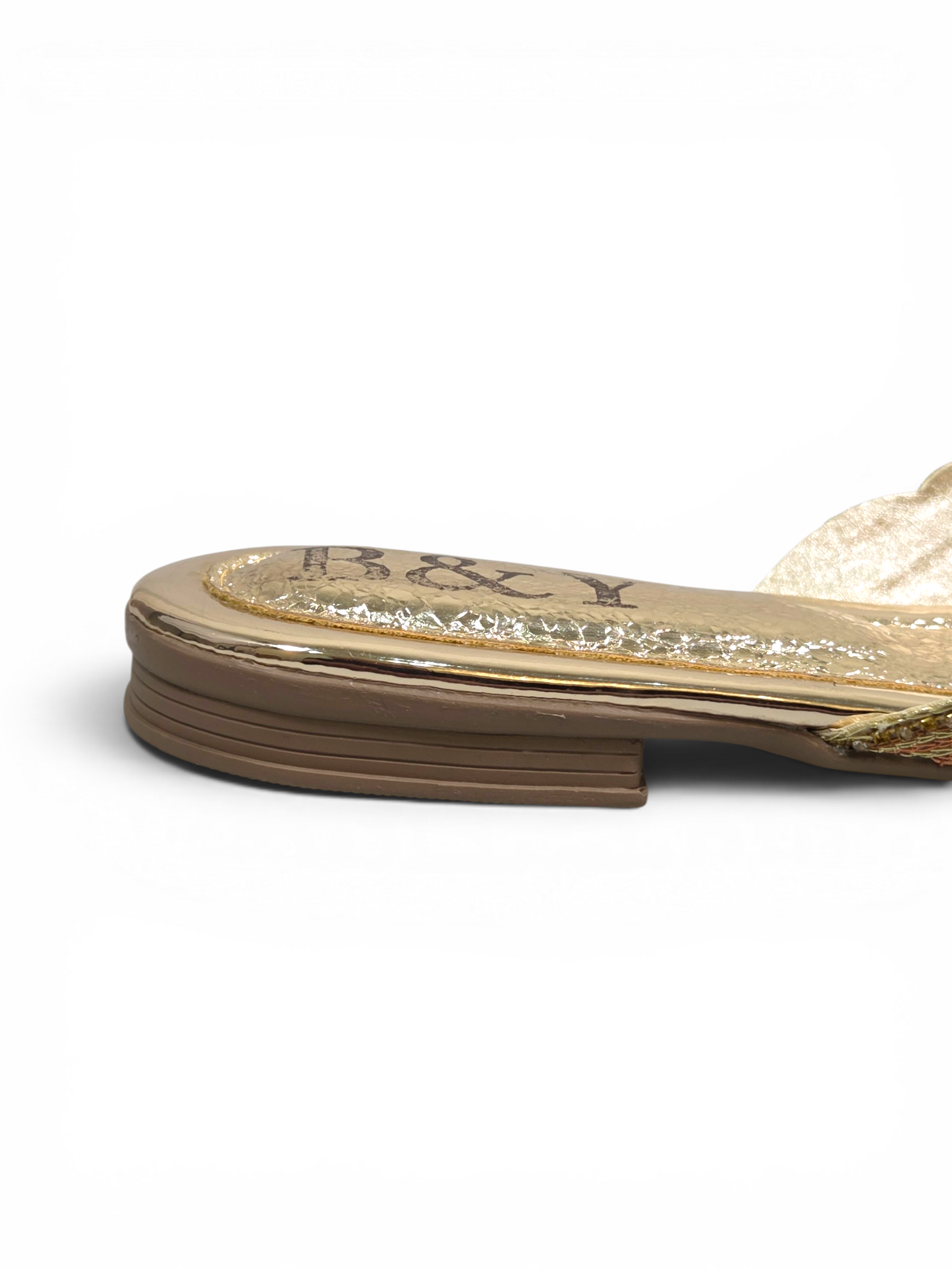 Mule 9518 Dourado Sem Salto
