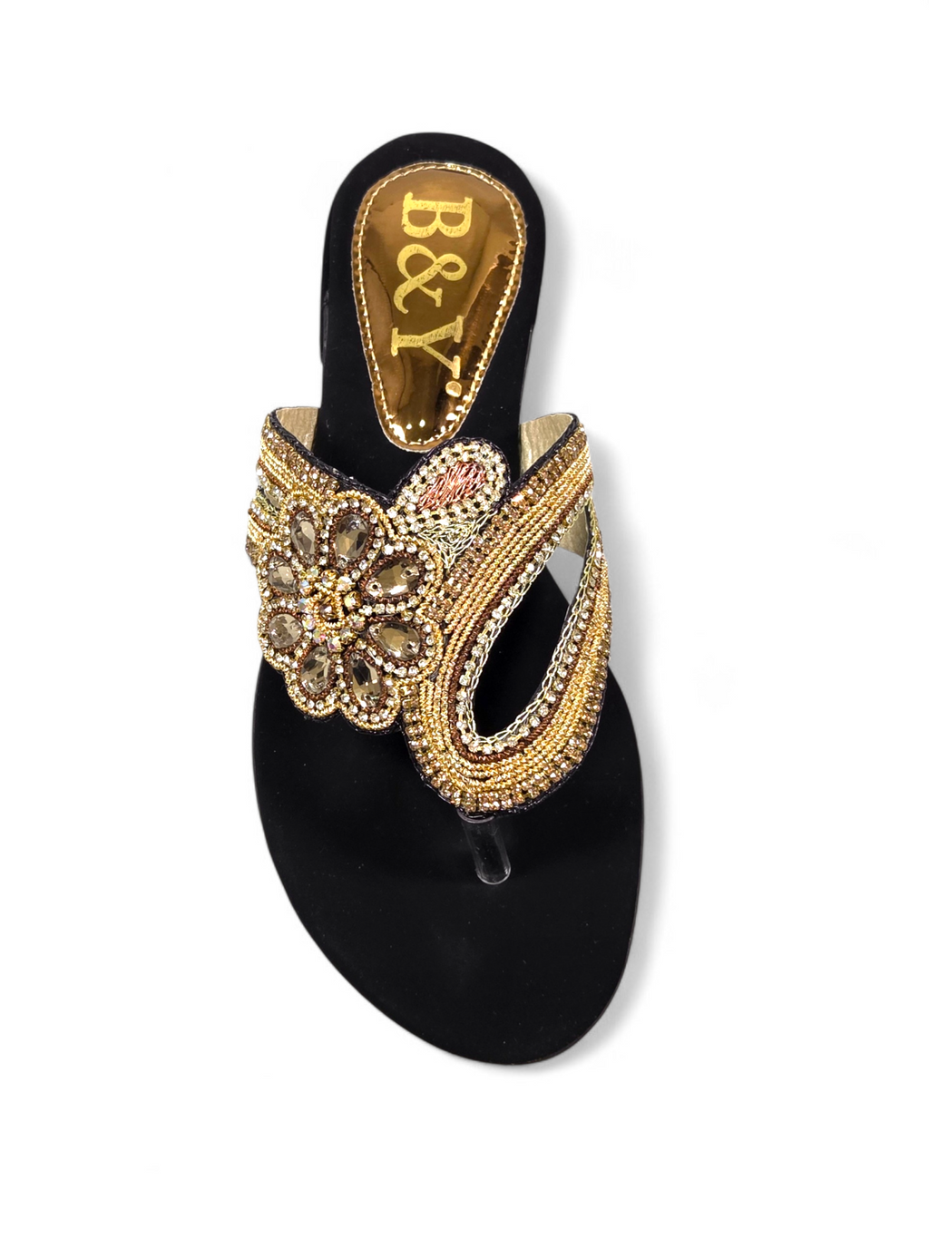 Chinelo 9821 Preto Salto Bloco
