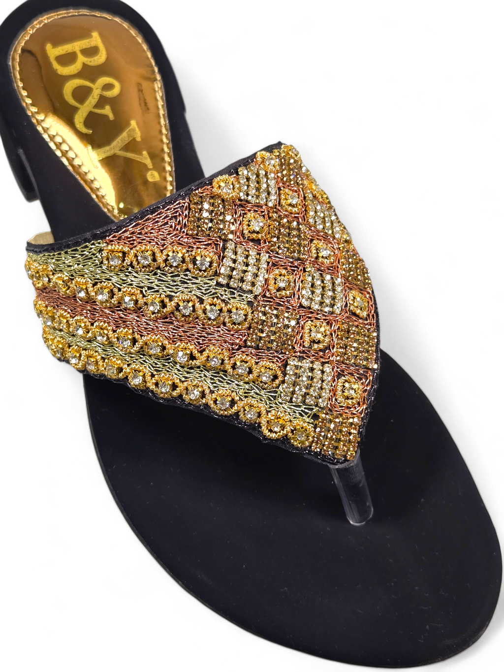 Chinelo 9829 Preto Salto Bloco