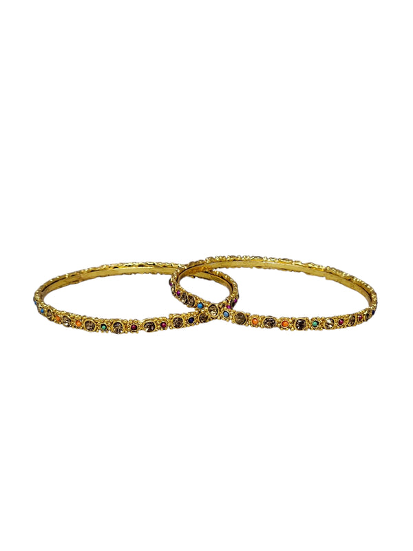Pulseira Dourada 1001 Kit com 2