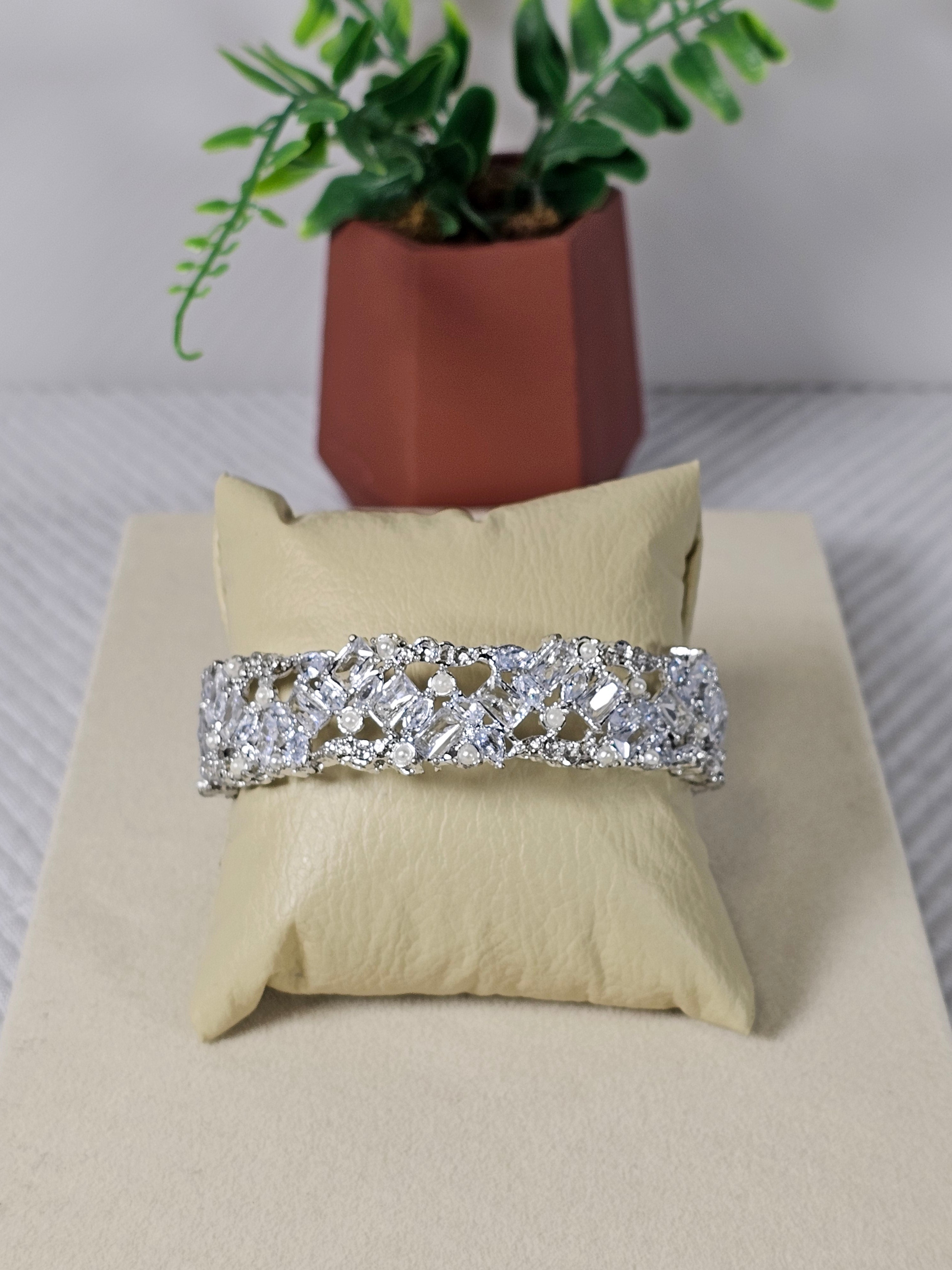 Bracelete Prata Semi Joia 002