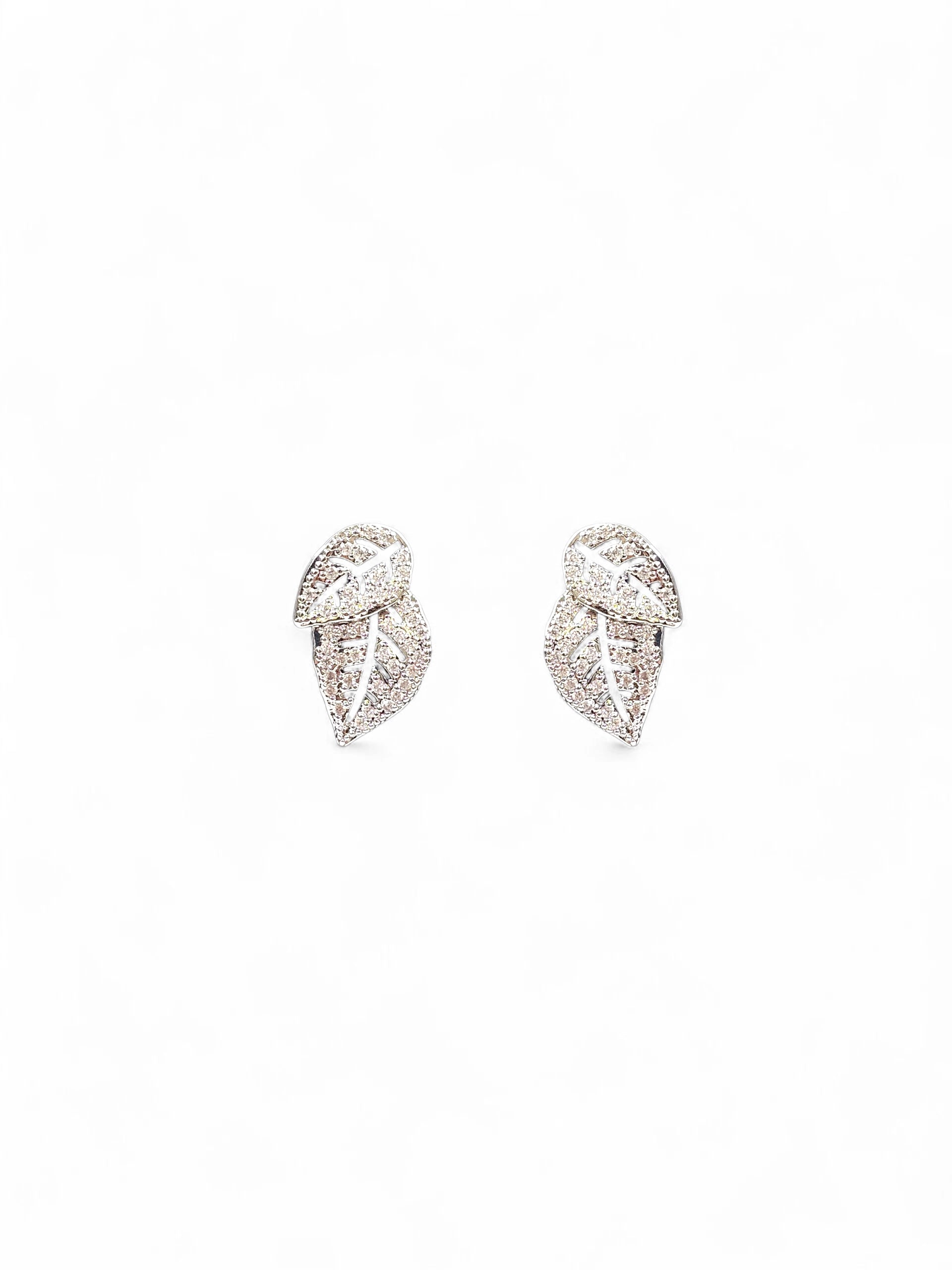 Brinco Cristal Zirconia Prata 059