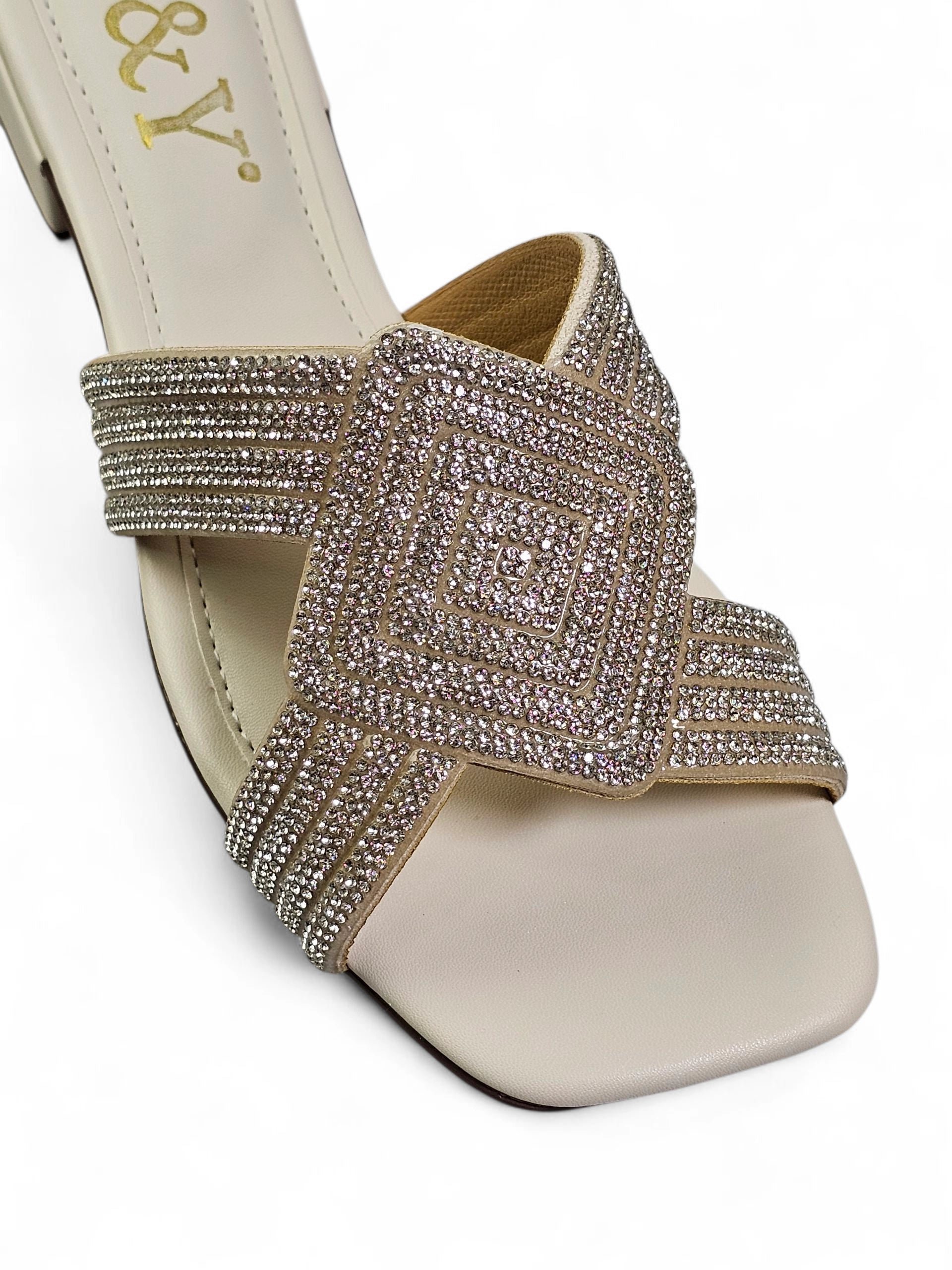 Tamanco 3003 Branco Salto Baixo