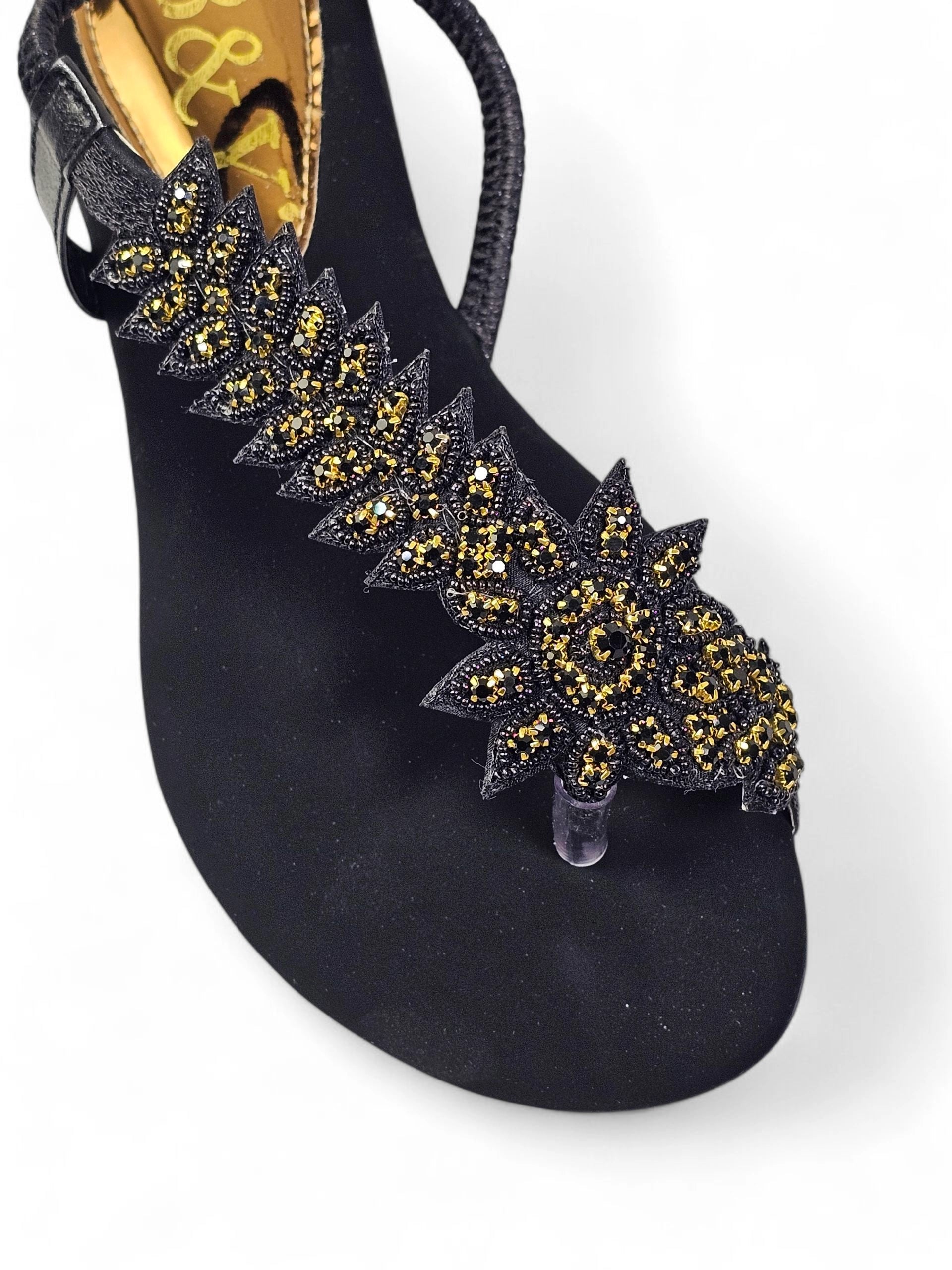 Sandália 1056 Preto Sem Salto