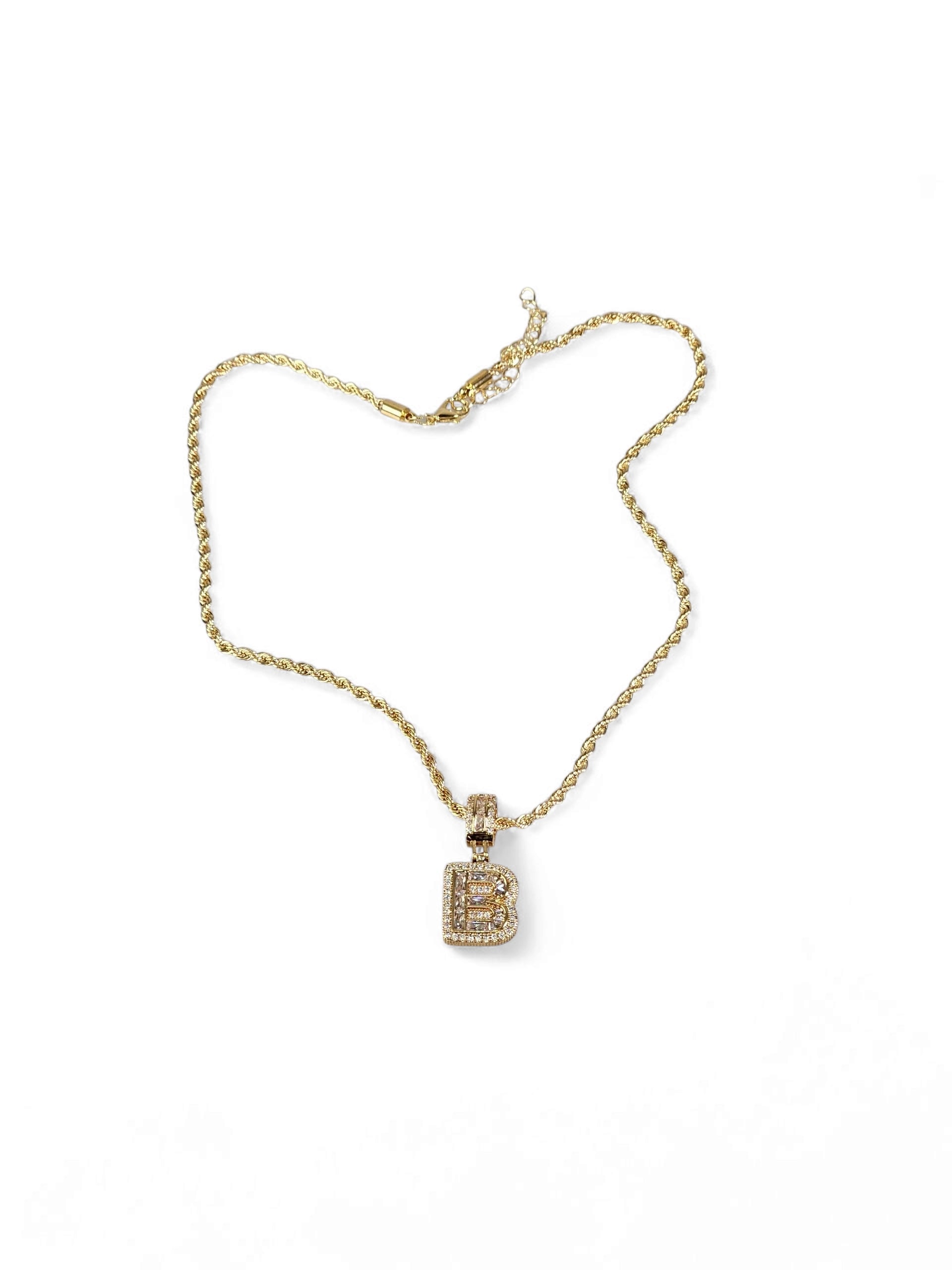 Colar Inicial (B) Zirconia
