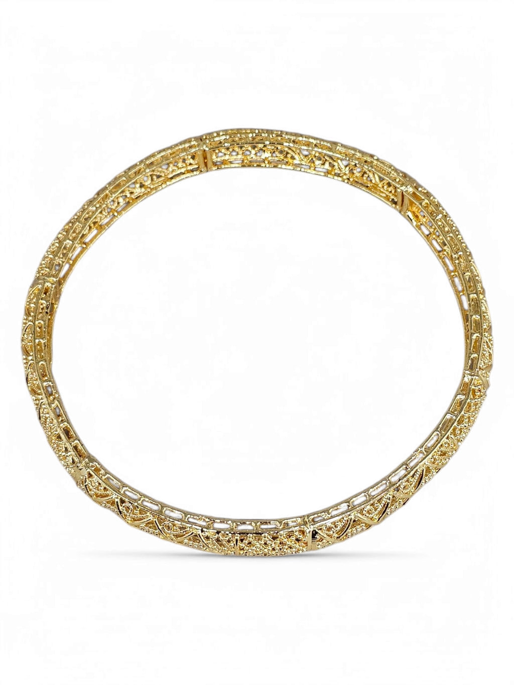 Pulseira Dourada 1004 Semi Joia