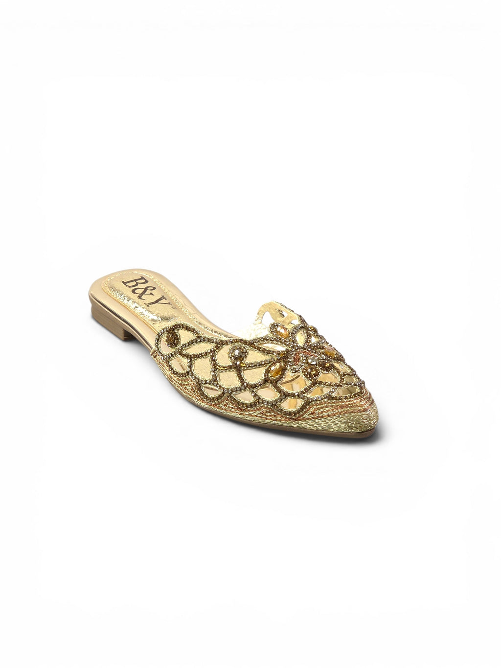 Mule 9180 Dourado Sem Salto