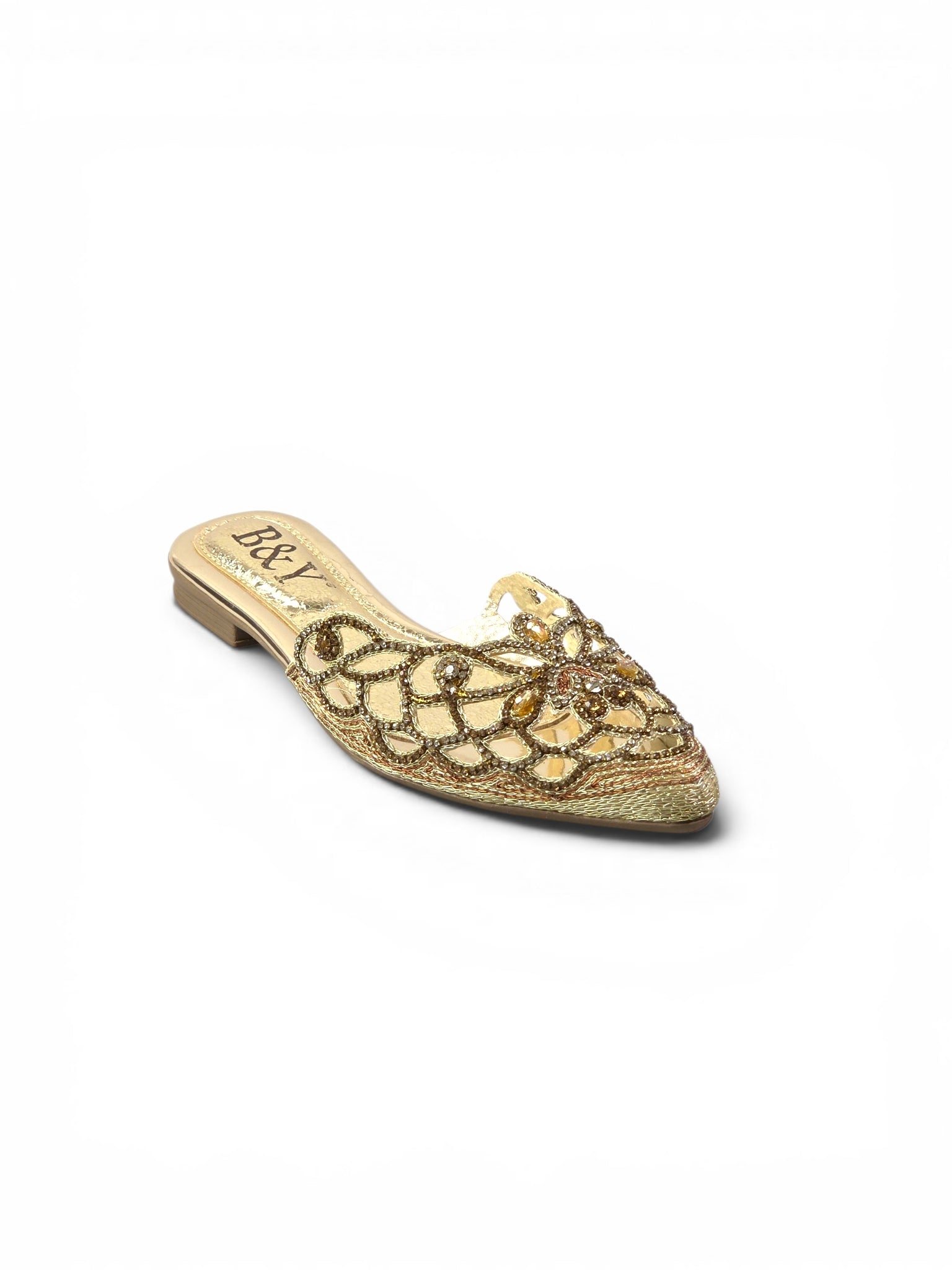 Mule 9180 Dourado Sem Salto