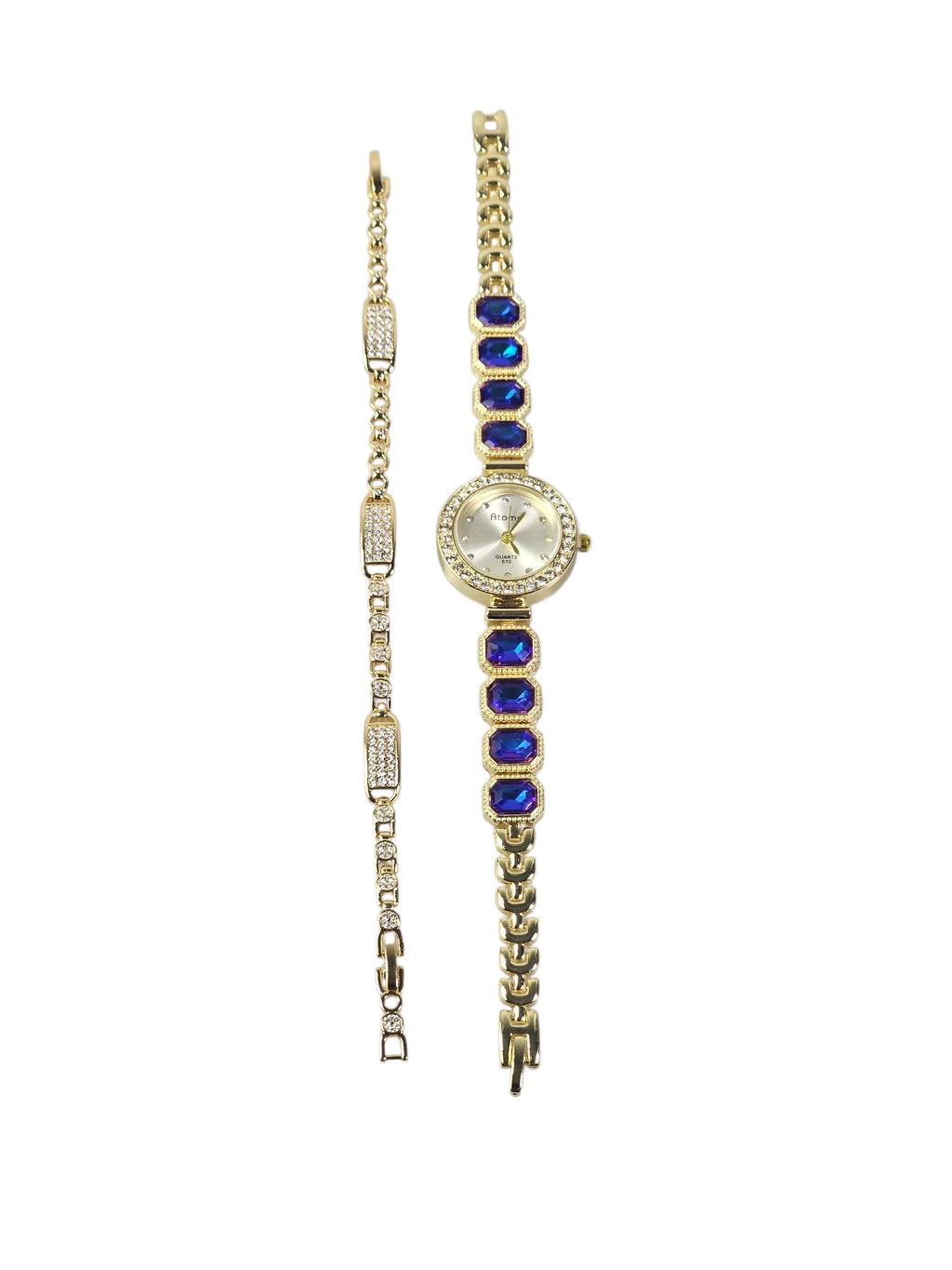 Relógio Prova d’Água com Pulseira Folheada Ouro 056