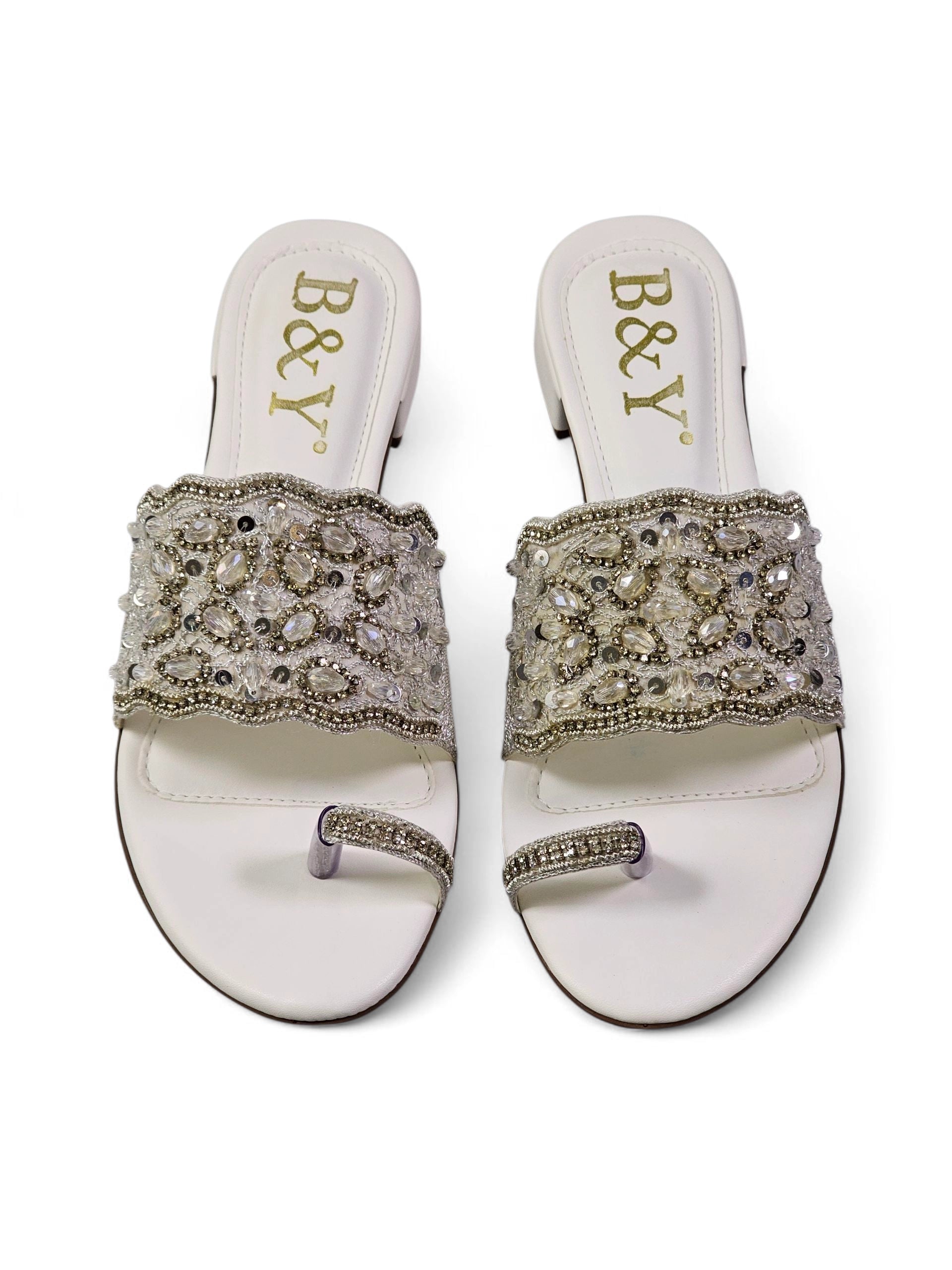 Tamanco 9430 Branco Salto Bloco