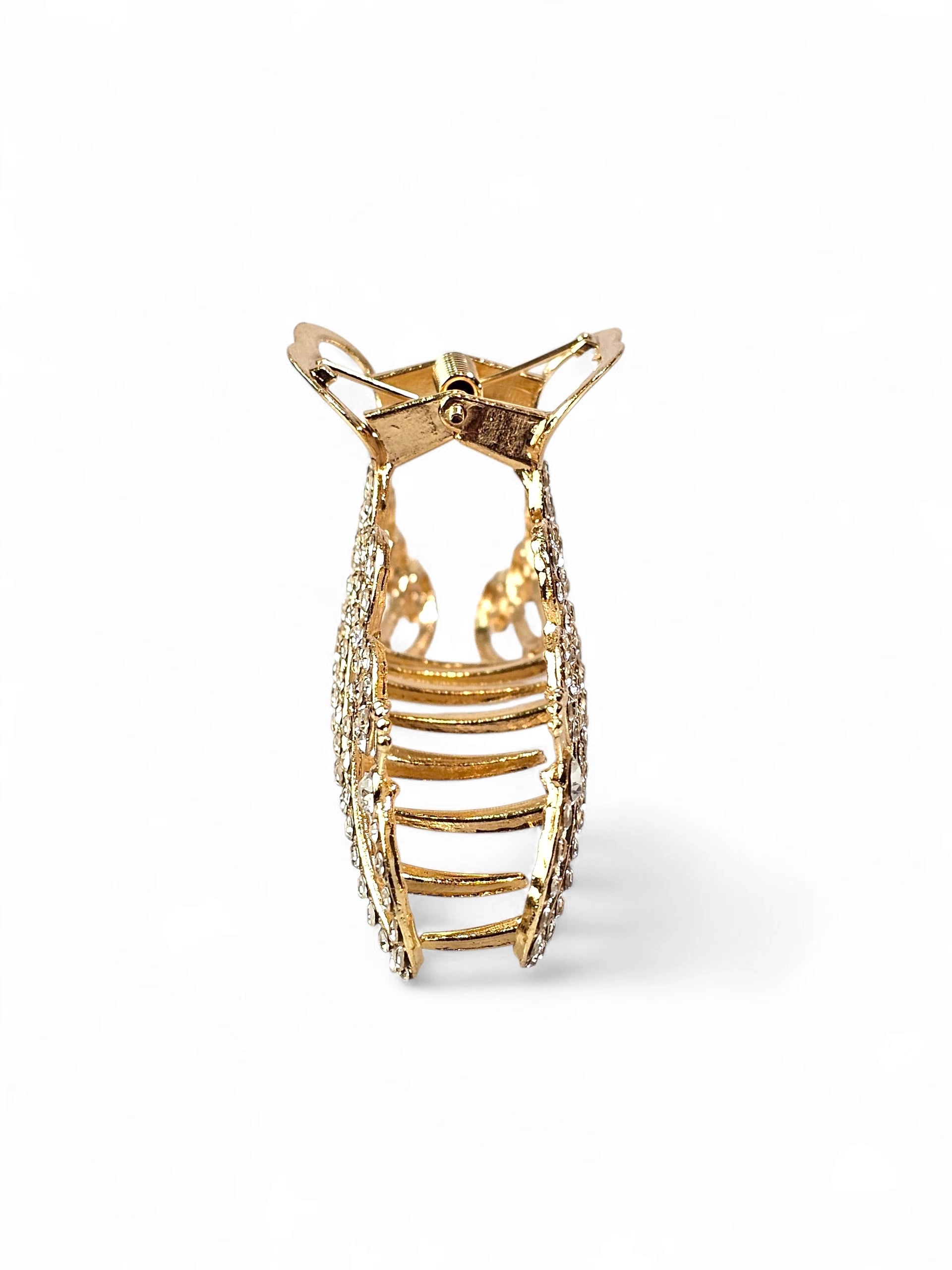 Prendedor de Cabelo Cristal Grande