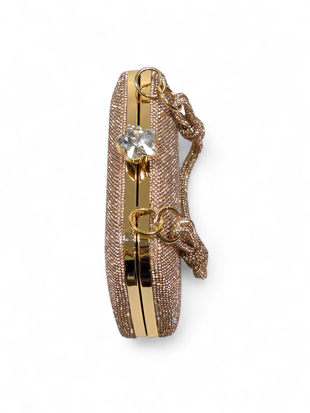 Bolsa Clutch Cristal Champagne 1059