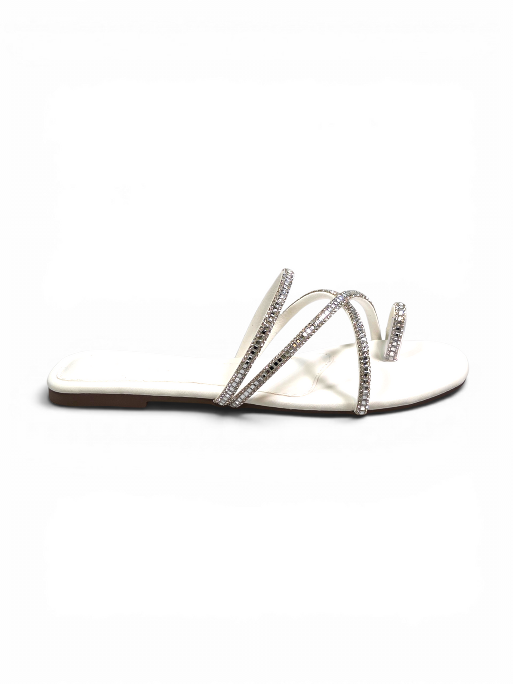 Chinelo 6101 Branco Sem Salto