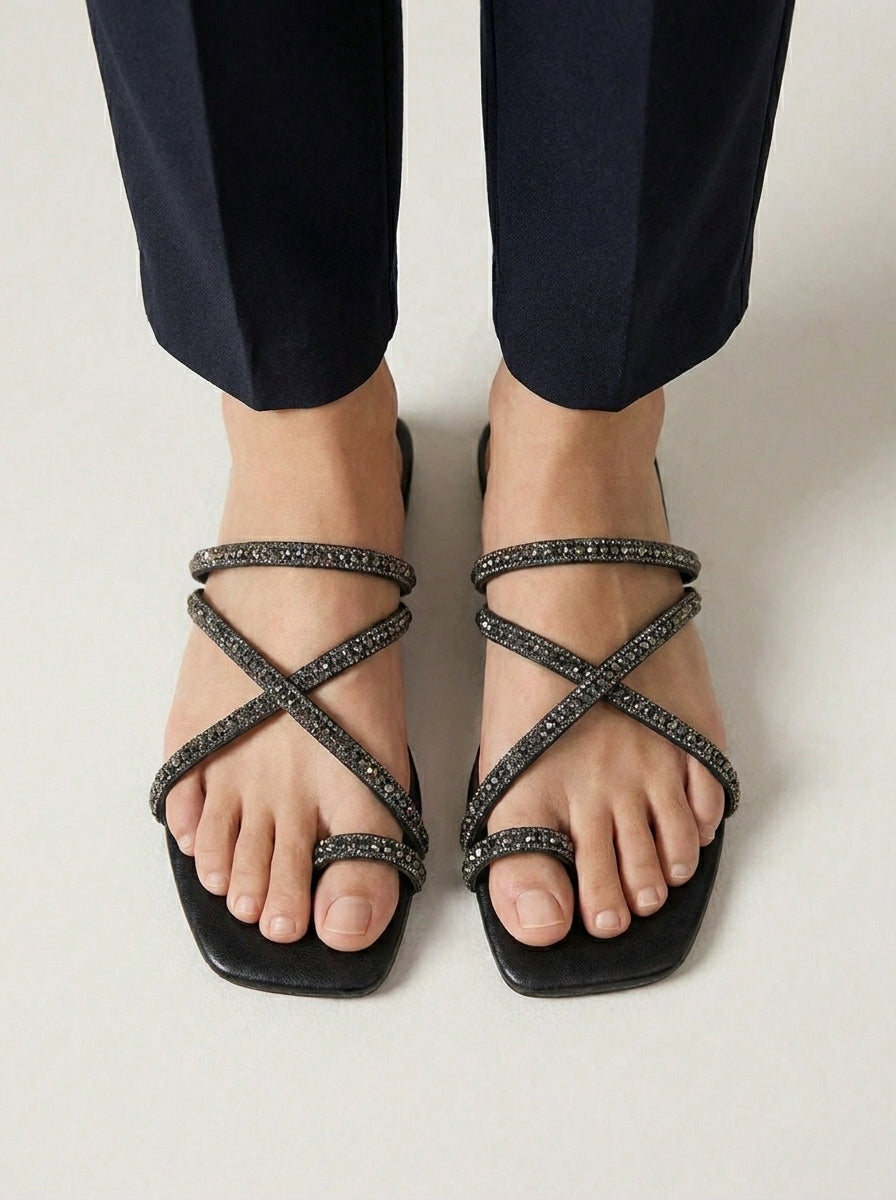 Chinelo 6101 Preto Sem Salto