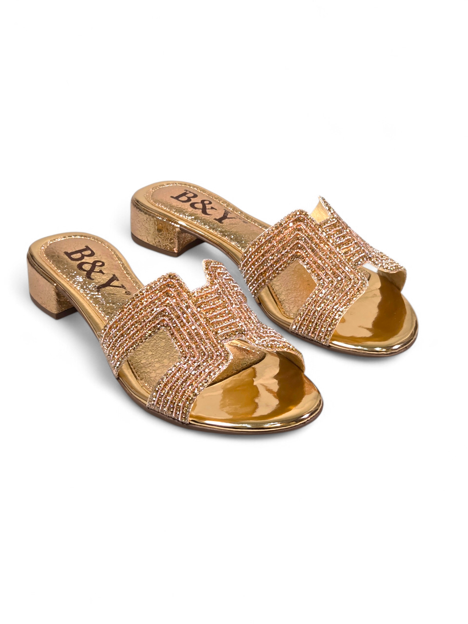 Tamanco 9575 Pessego Salto Bloco