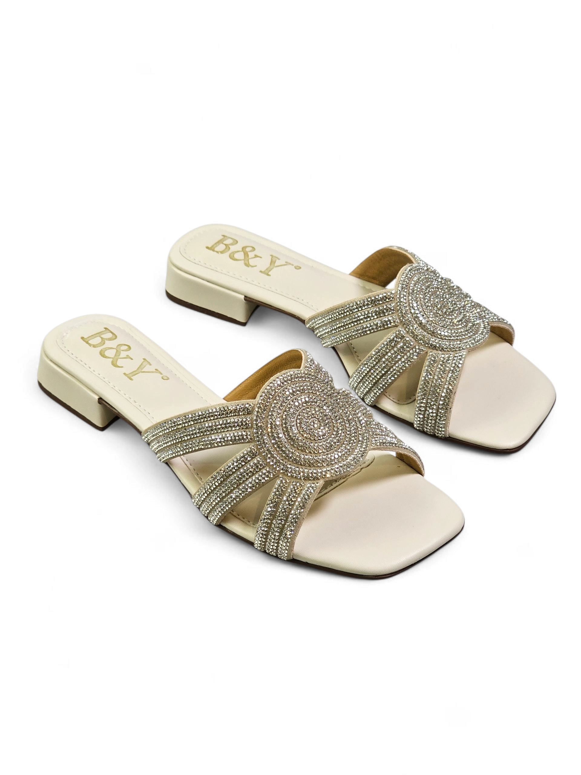 Tamanco 3004 Branco Salto Baixo