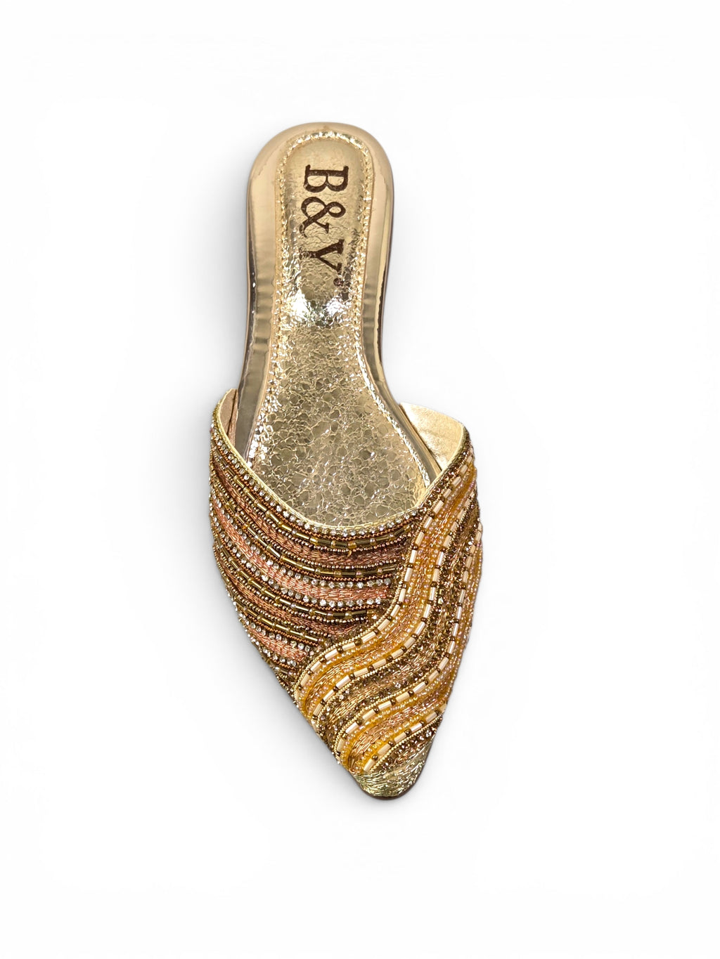 Mule 9563 Dourado Sem Salto