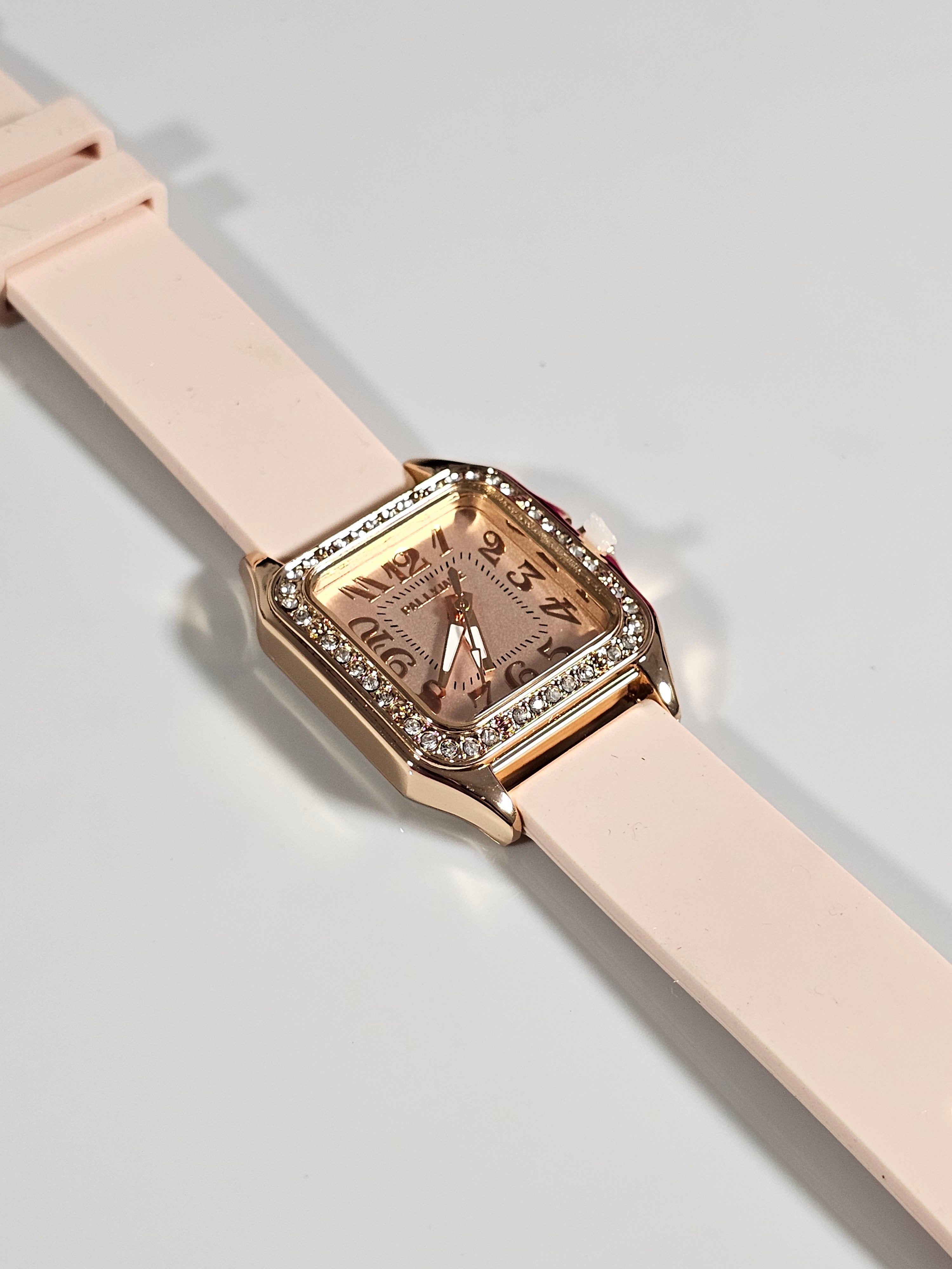 Relógio Prova d’Água com Pulseira Folheada 017