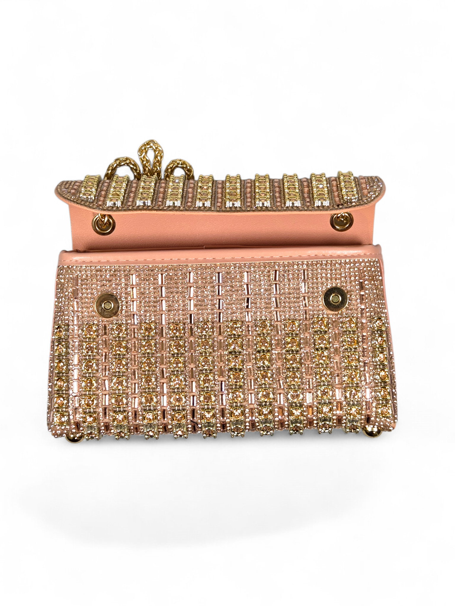 Bolsa Clutch Cristal Champagne 1063