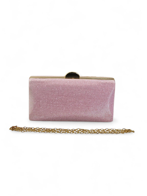 Bolsa Clutch Glitter Rosa 026