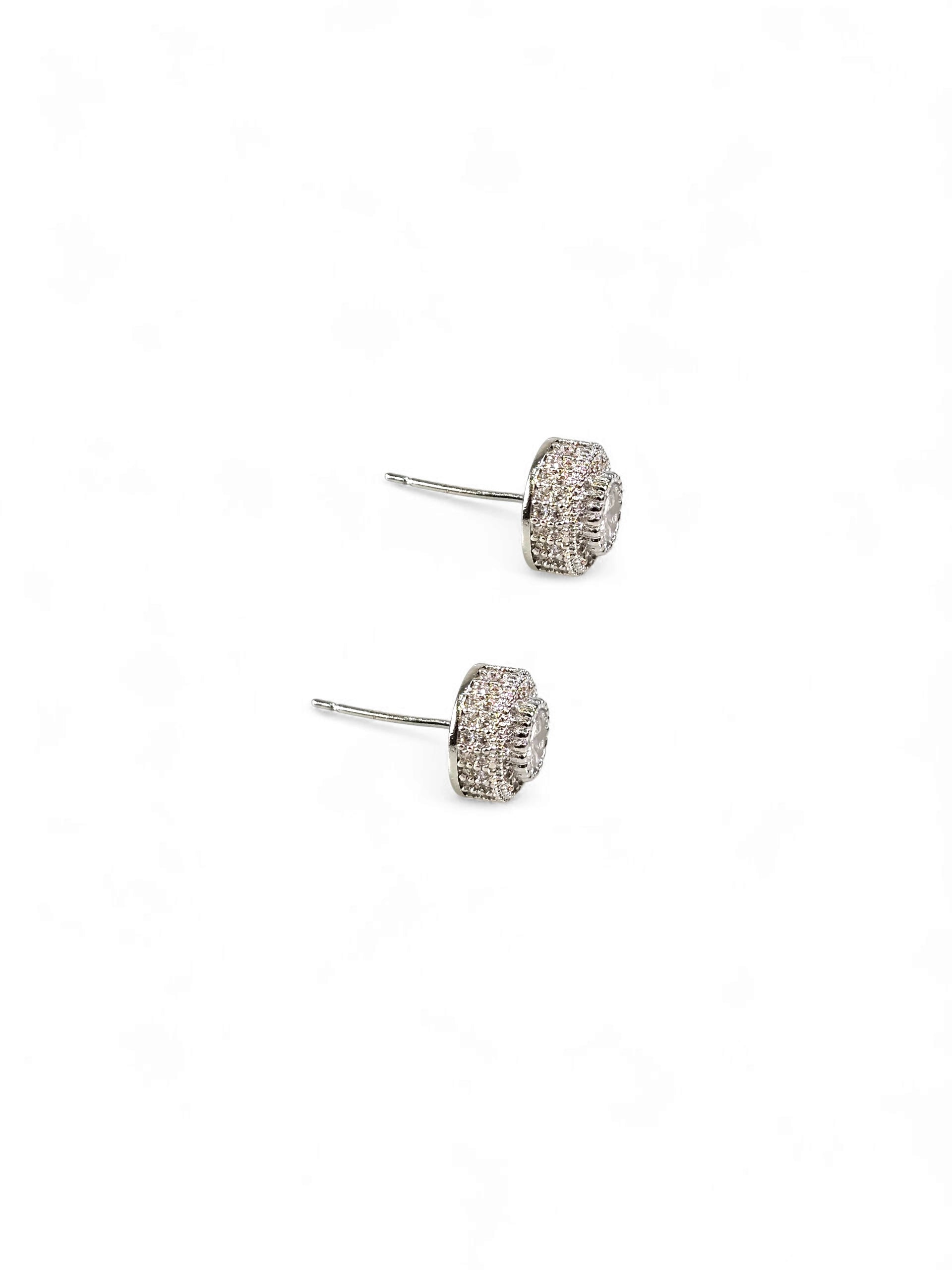 Brinco Zirconia Prata 010