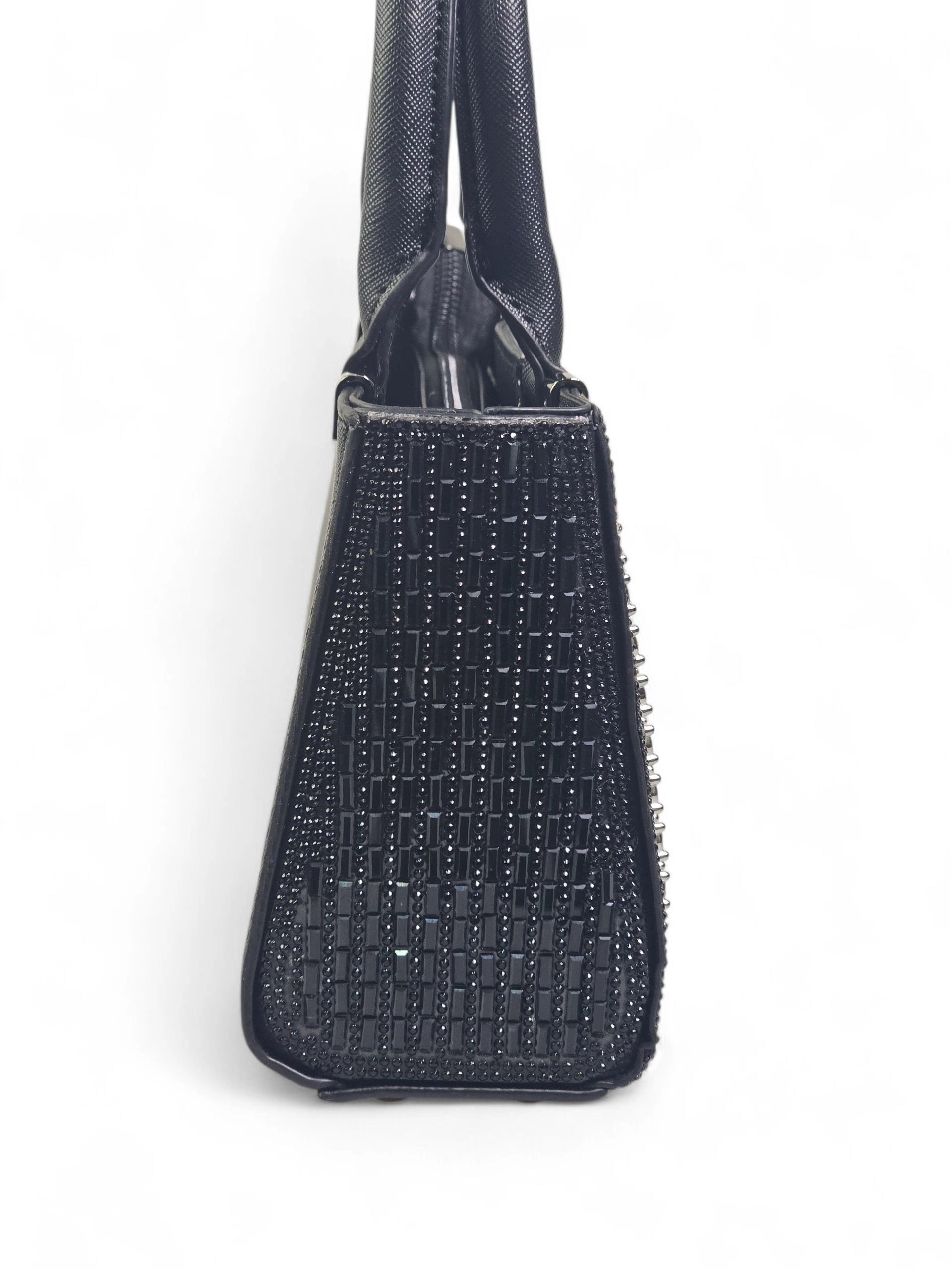 Bolsa Luxo Cristal Preto 1031