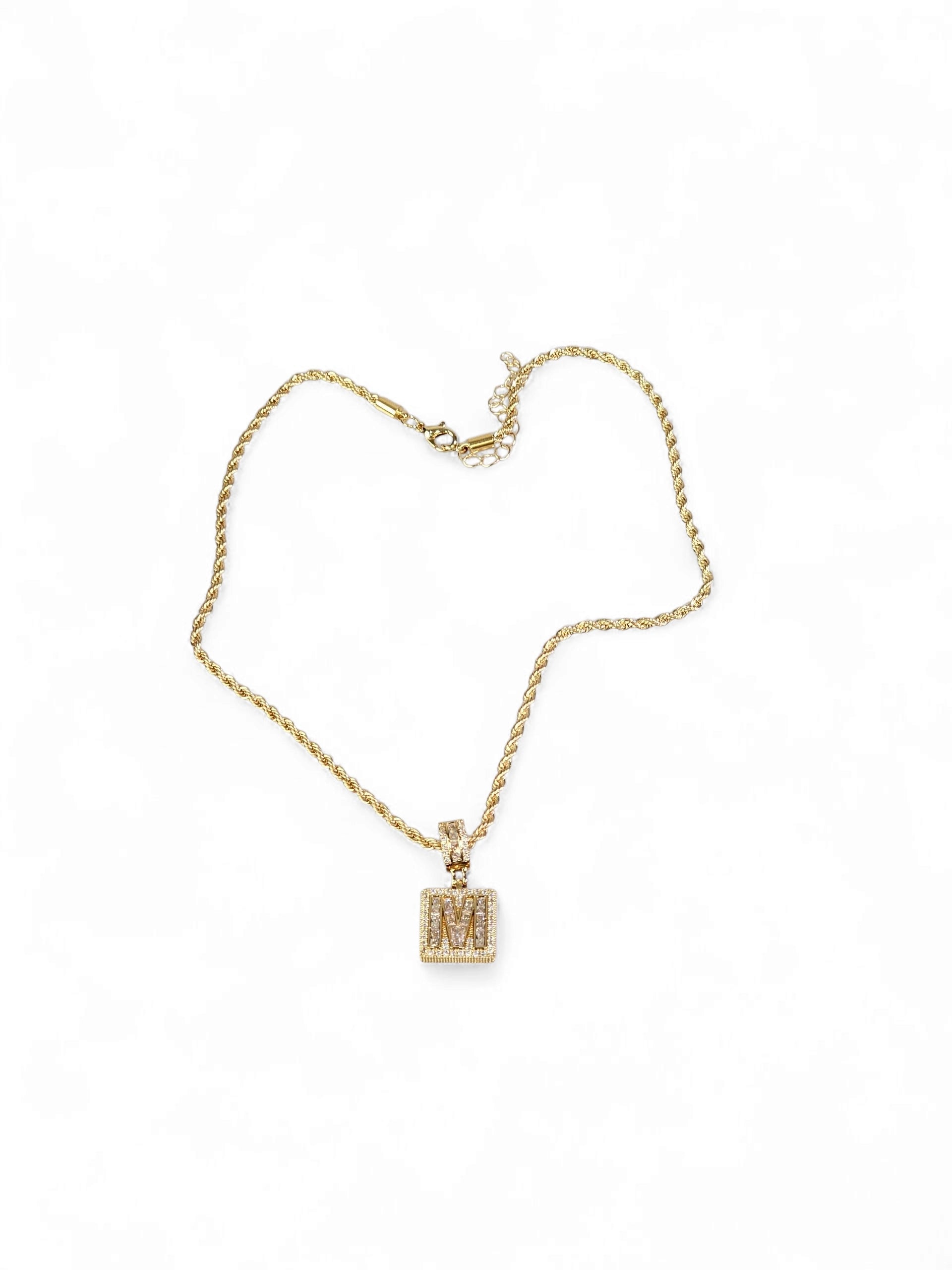 Colar Inicial (M) Zirconia