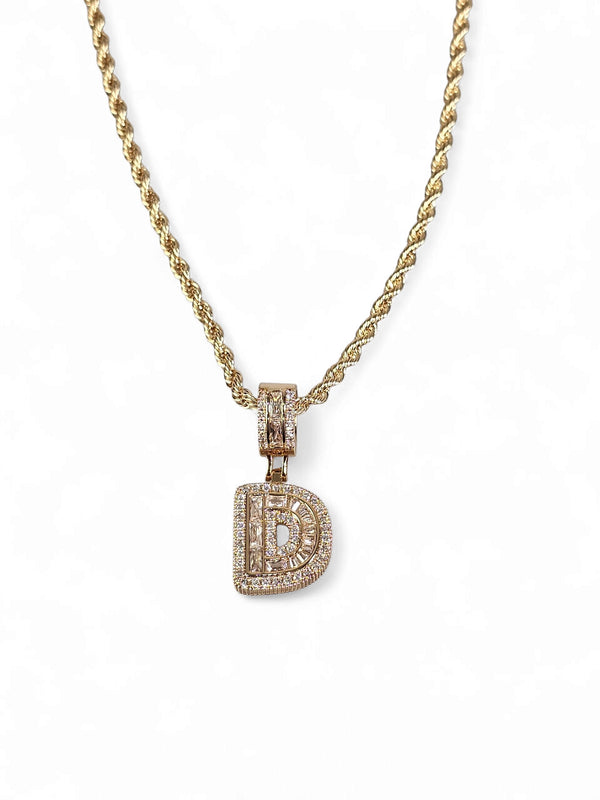 Colar Inicial (D) Zirconia